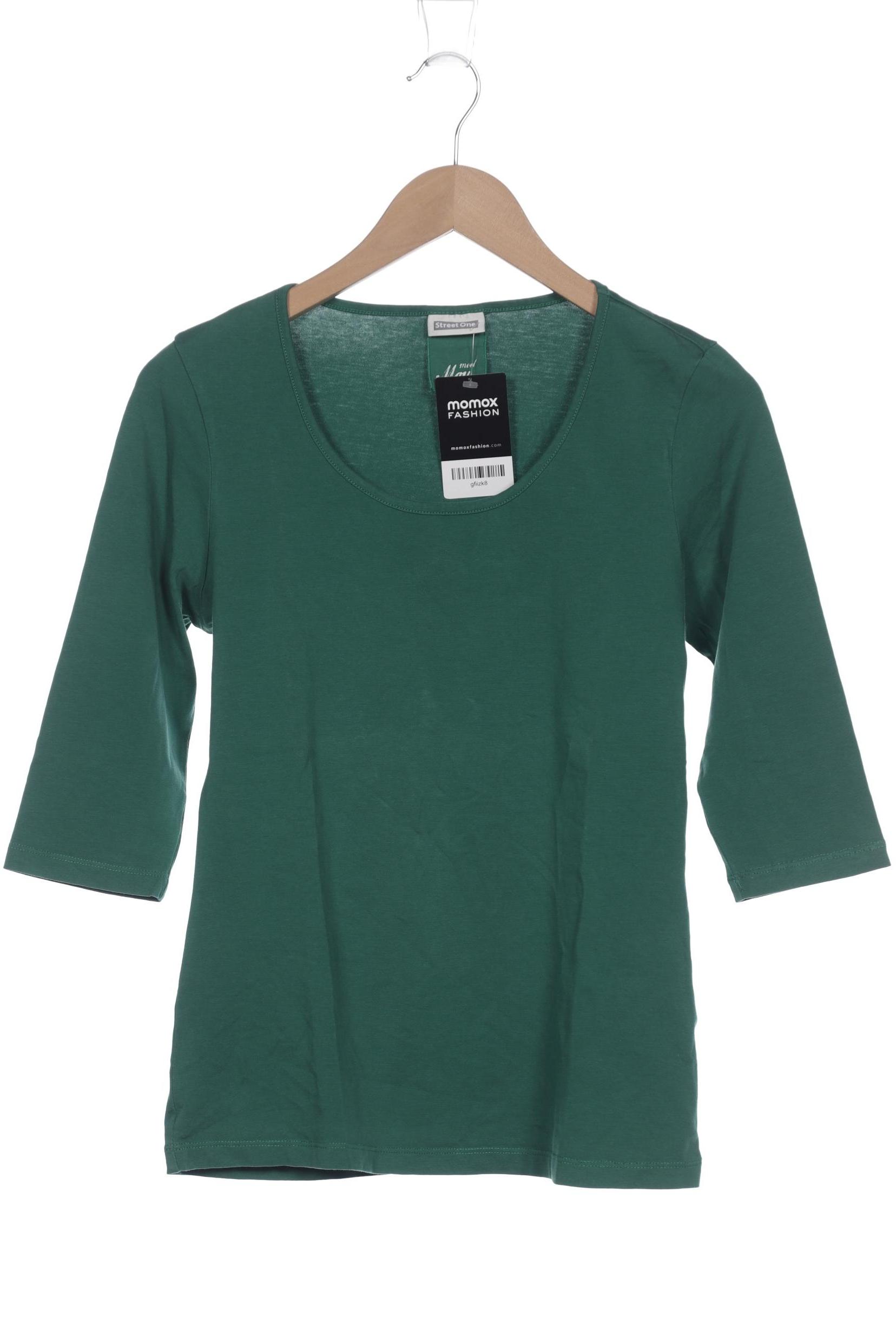 

Street One Damen Langarmshirt, grün, Gr. 40