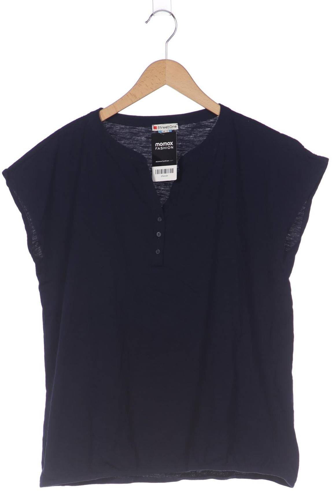 

Street One Damen T-Shirt, marineblau, Gr. 44
