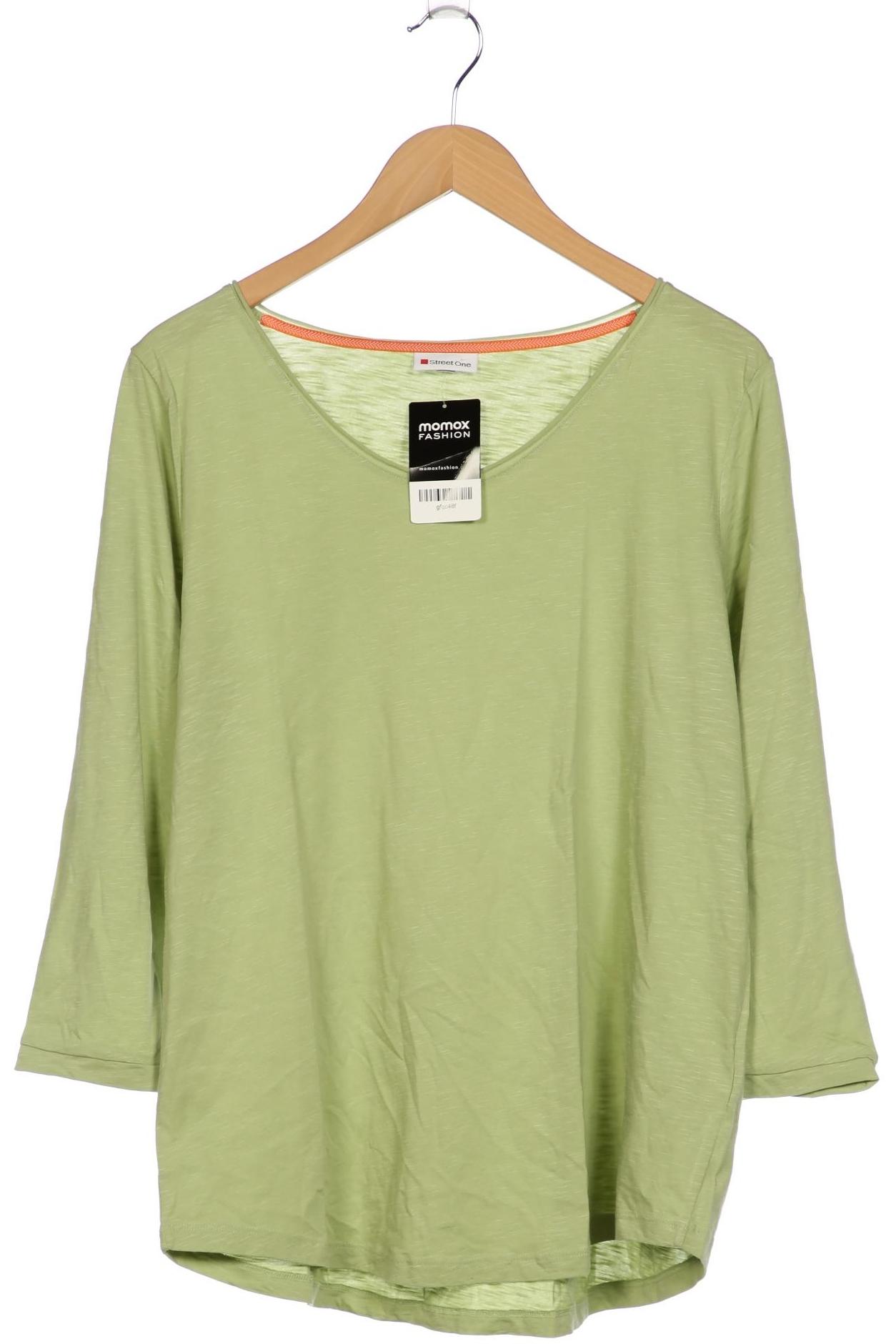 

Street One Damen Langarmshirt, hellgrün, Gr. 44