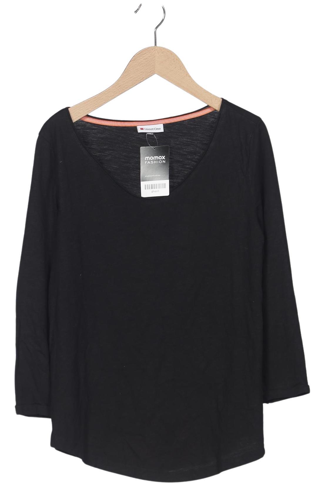 

Street One Damen Langarmshirt, schwarz, Gr. 38
