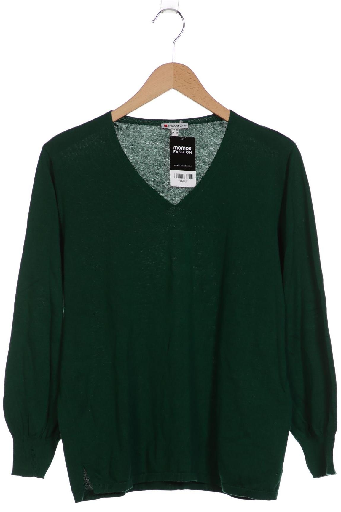 

Street One Damen Pullover, grün, Gr. 42