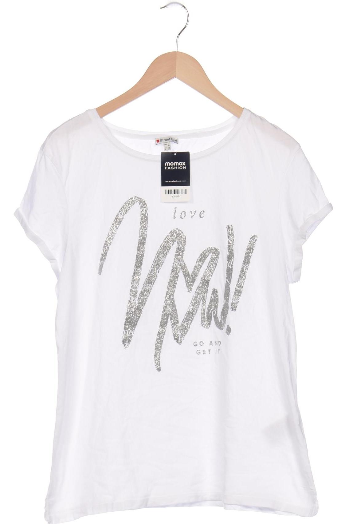 

Street One Damen T-Shirt, weiß, Gr. 44