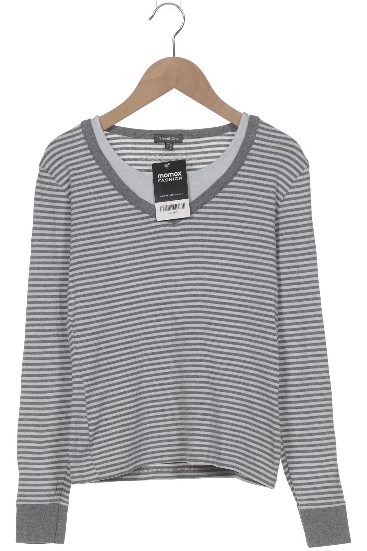 

Street One Damen Langarmshirt, grau, Gr. 36