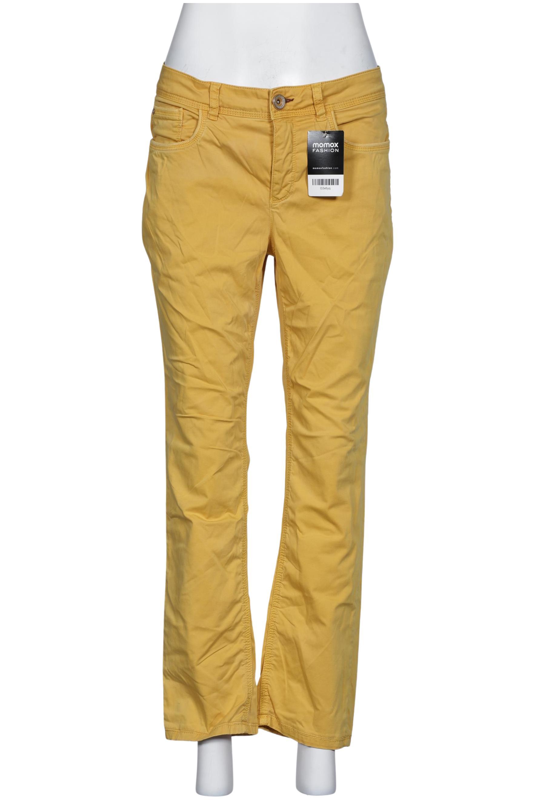 

Street One Damen Stoffhose, gelb, Gr. 40