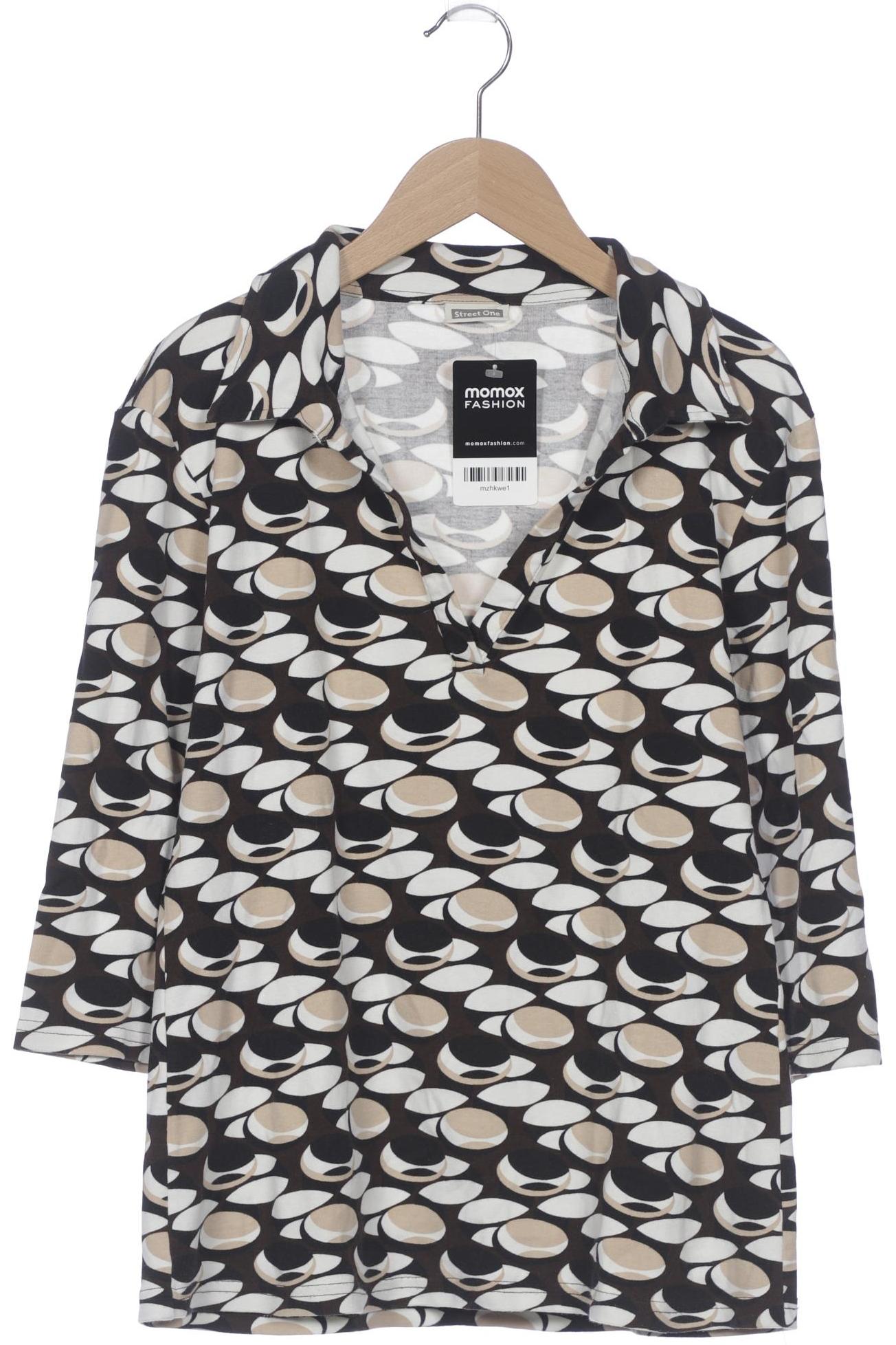 

Street One Damen Poloshirt, braun, Gr. 44