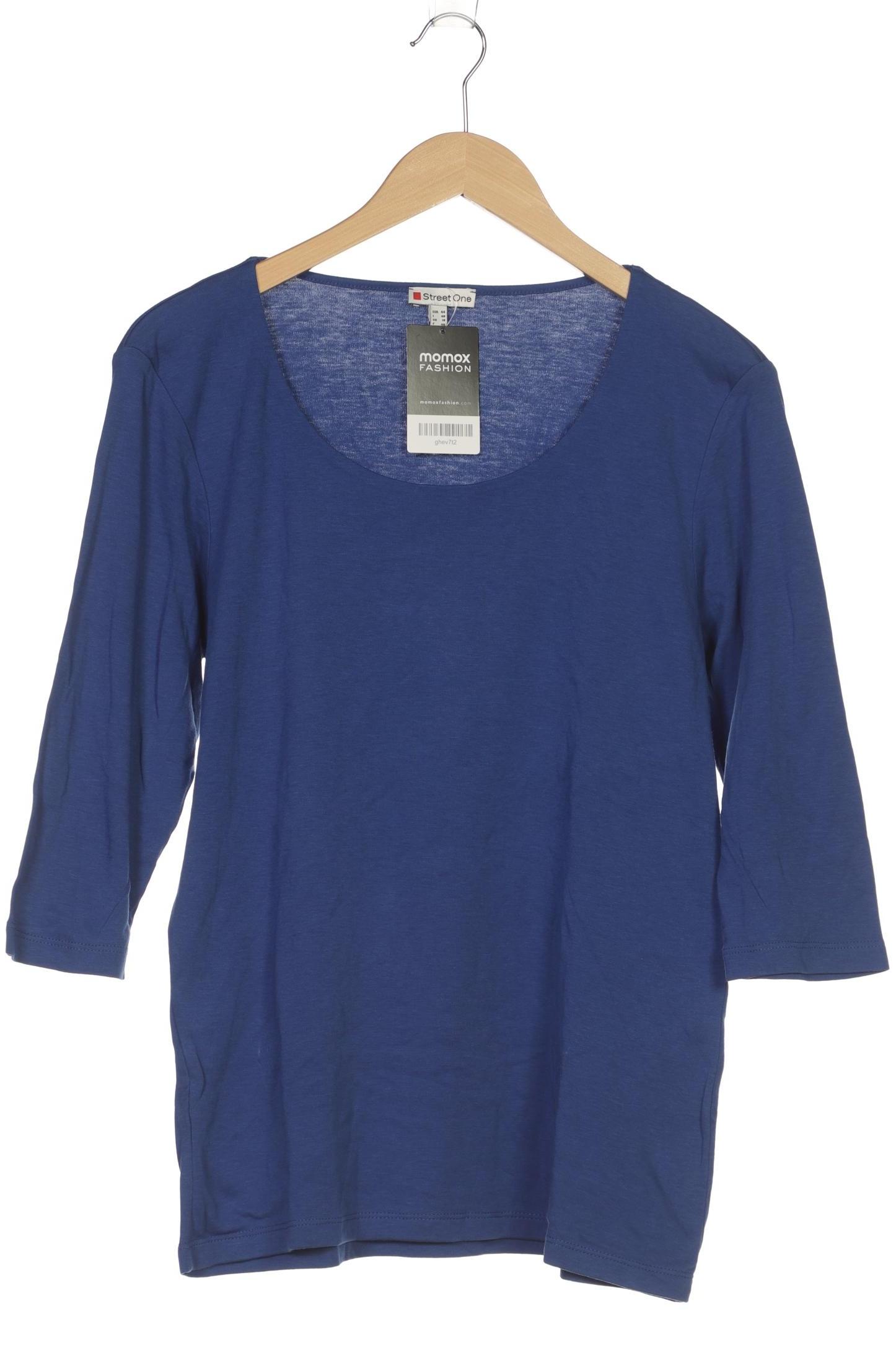 

Street One Damen Langarmshirt, blau, Gr. 44