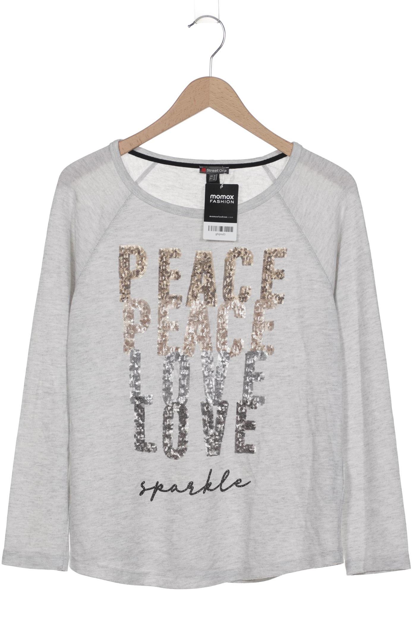 

Street One Damen Pullover, grau, Gr. 40