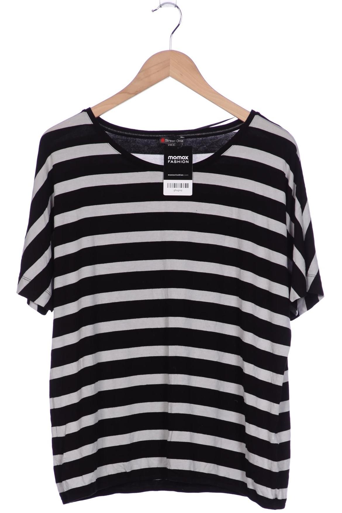 

Street One Damen T-Shirt, schwarz, Gr. 42