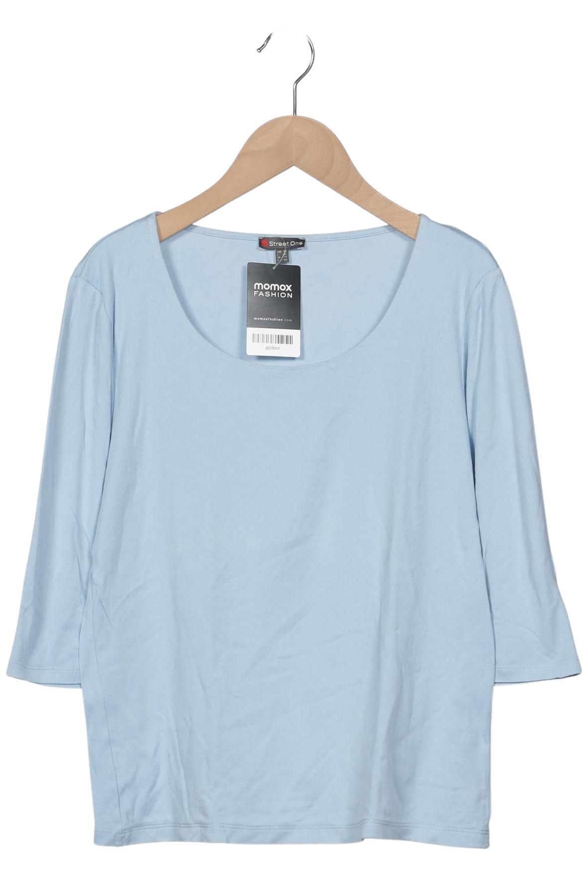 

Street One Damen Langarmshirt, hellblau, Gr. 38