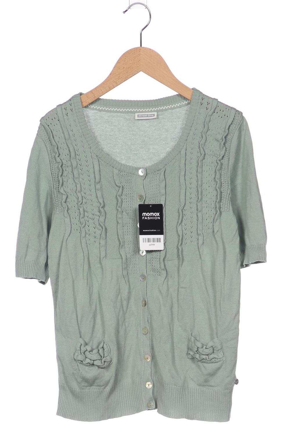 

Street One Damen Strickjacke, türkis, Gr. 38