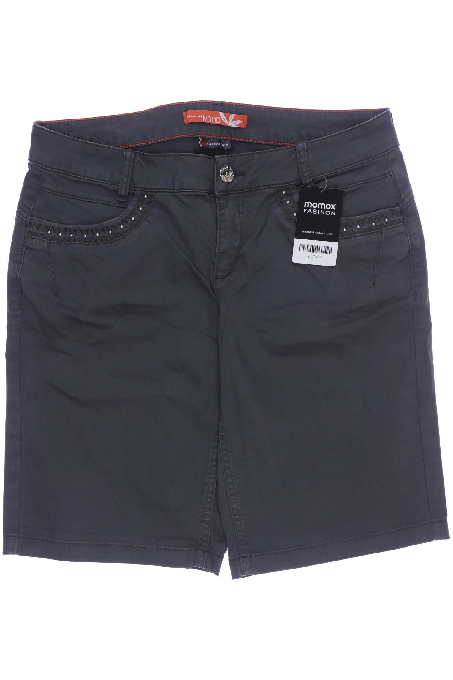

Street One Damen Shorts, grün, Gr. 38