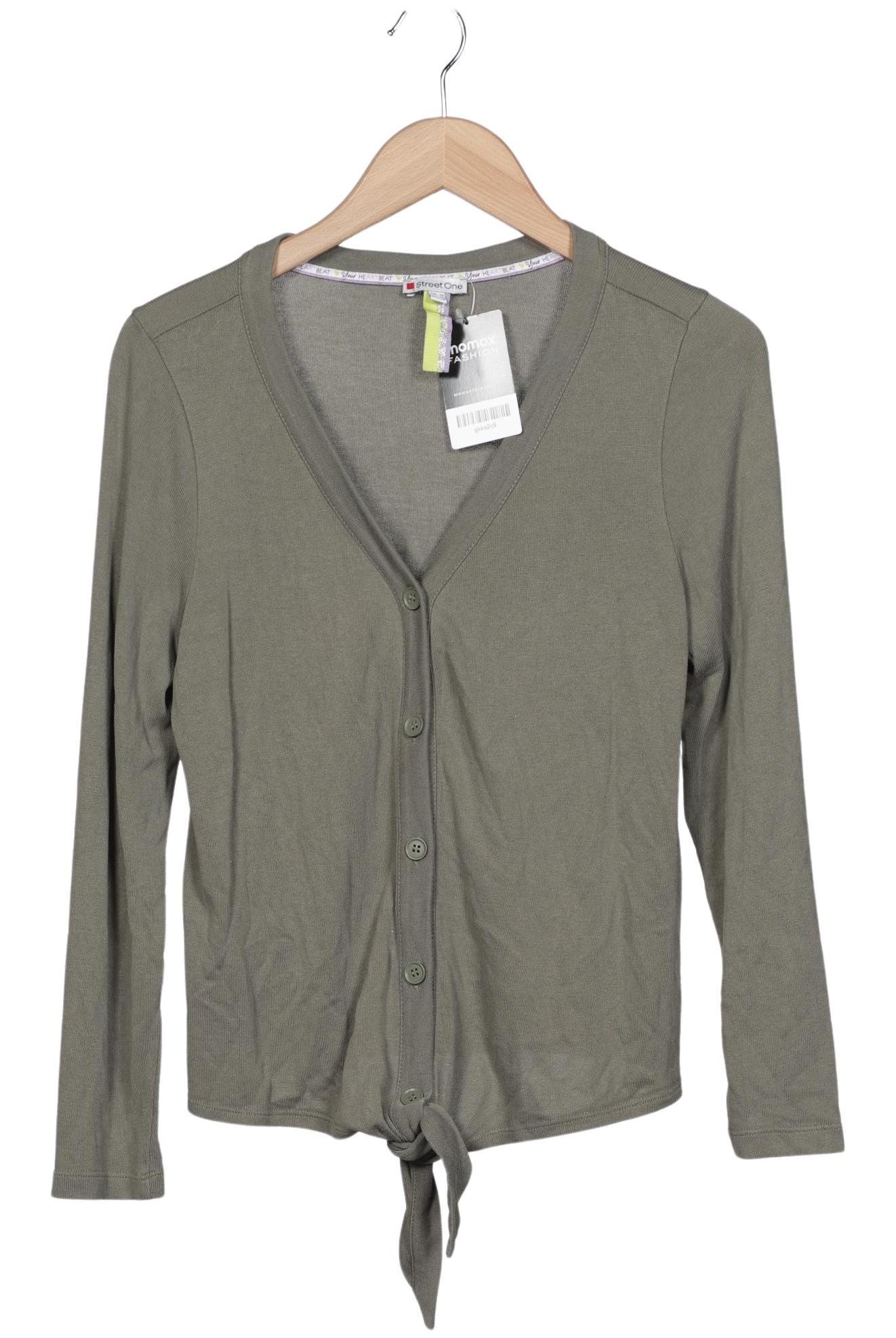 

Street One Damen Strickjacke, grün, Gr. 38