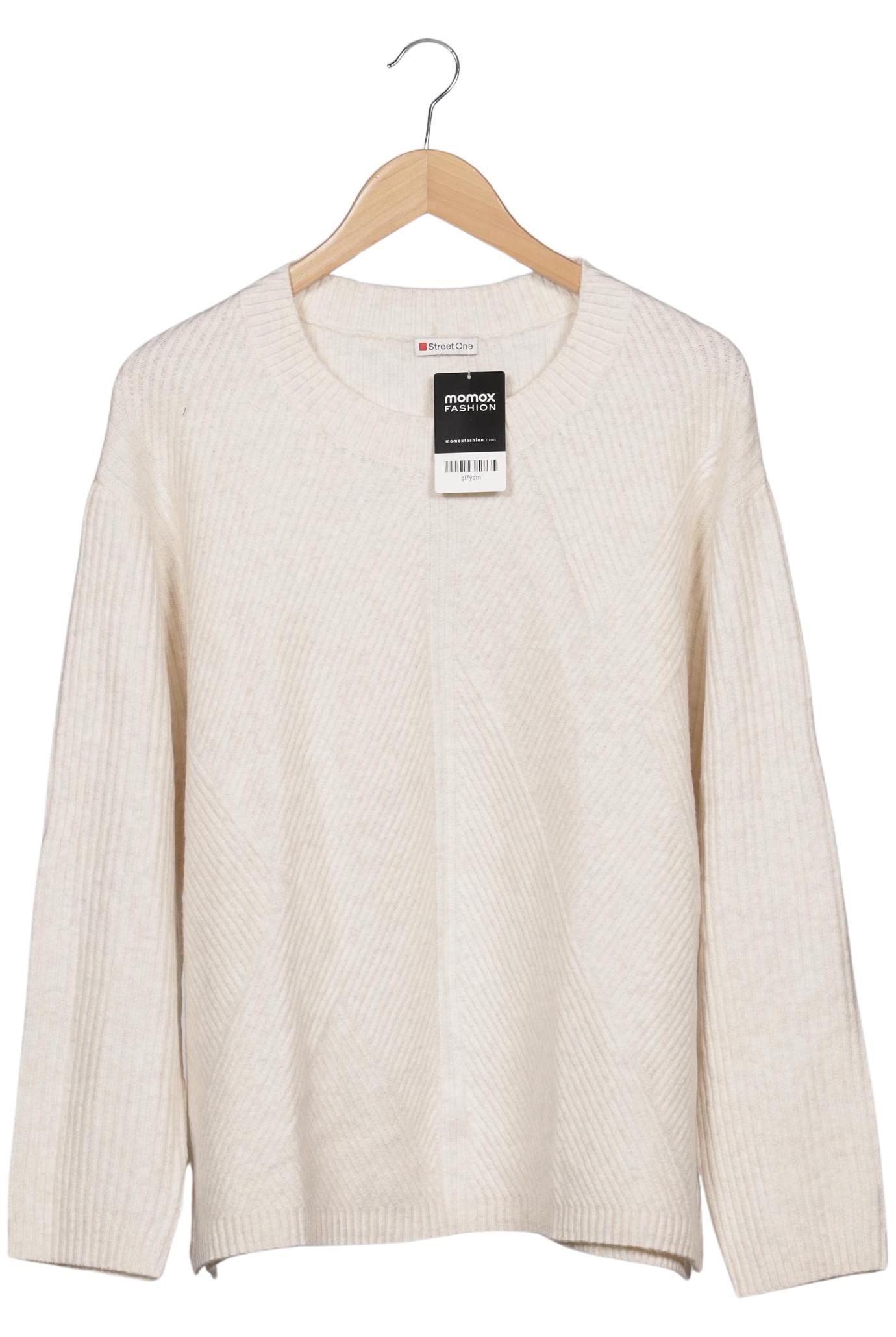 

Street One Damen Pullover, beige, Gr. 48
