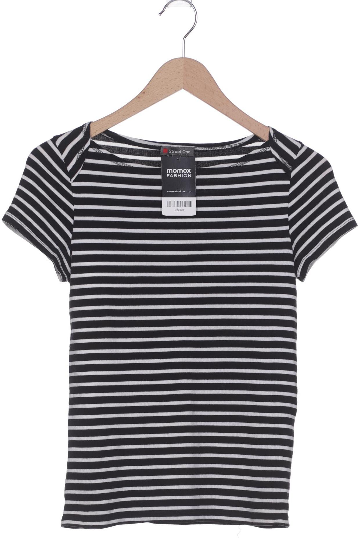 

Street One Damen T-Shirt, schwarz, Gr. 36