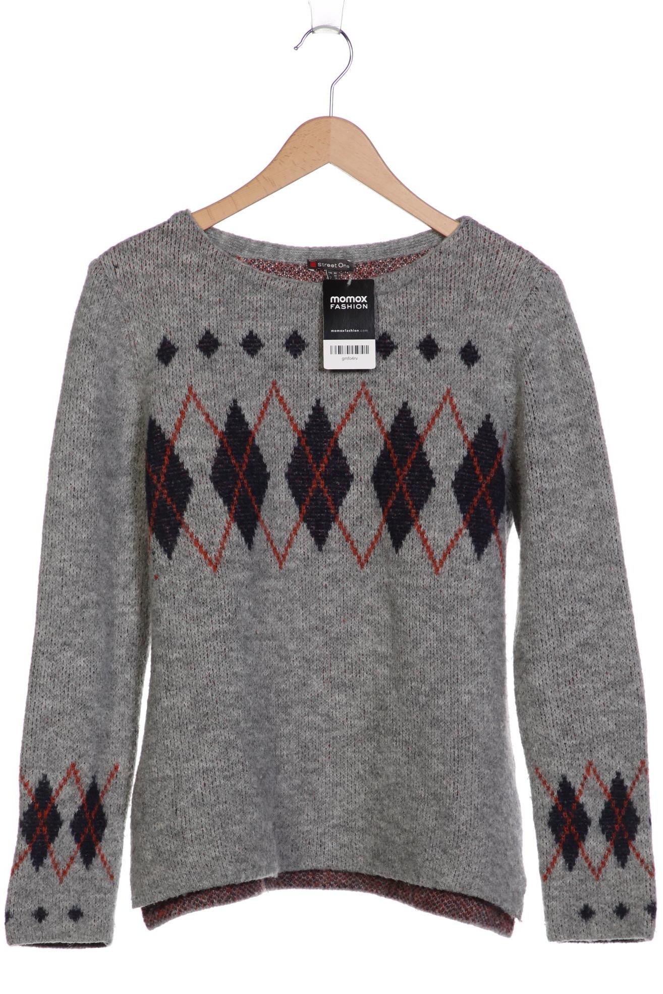 

Street One Damen Pullover, grau, Gr. 40
