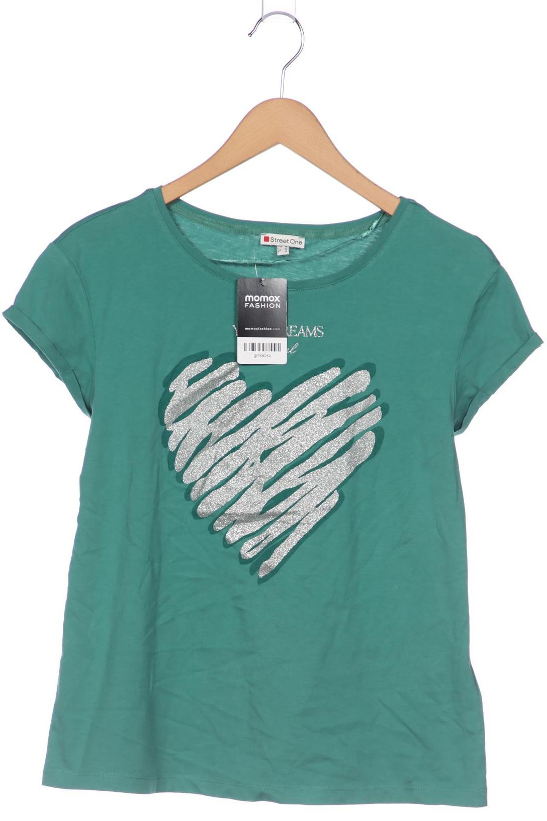 

Street One Damen T-Shirt, grün, Gr. 36
