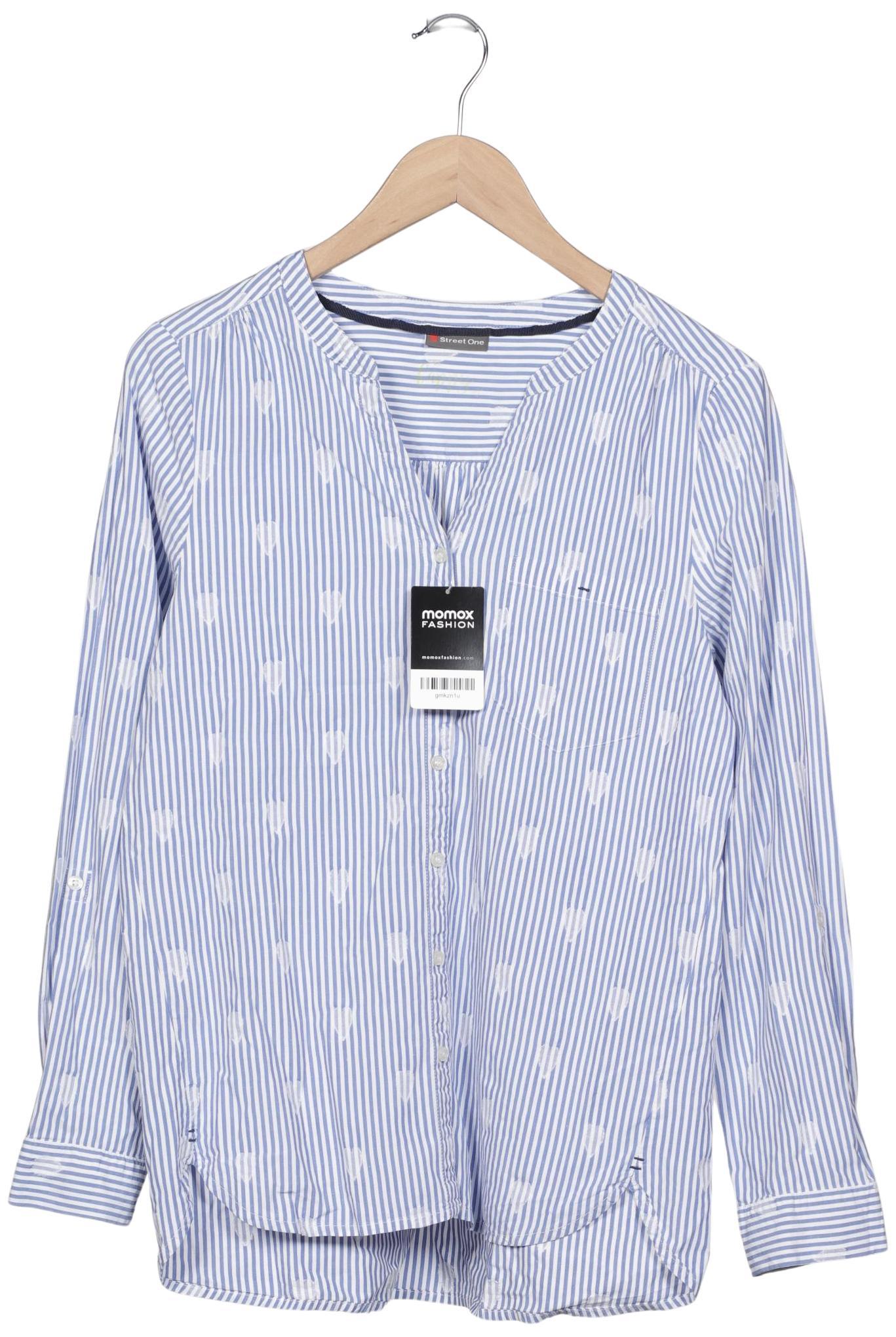 

Street One Damen Bluse, blau, Gr. 38