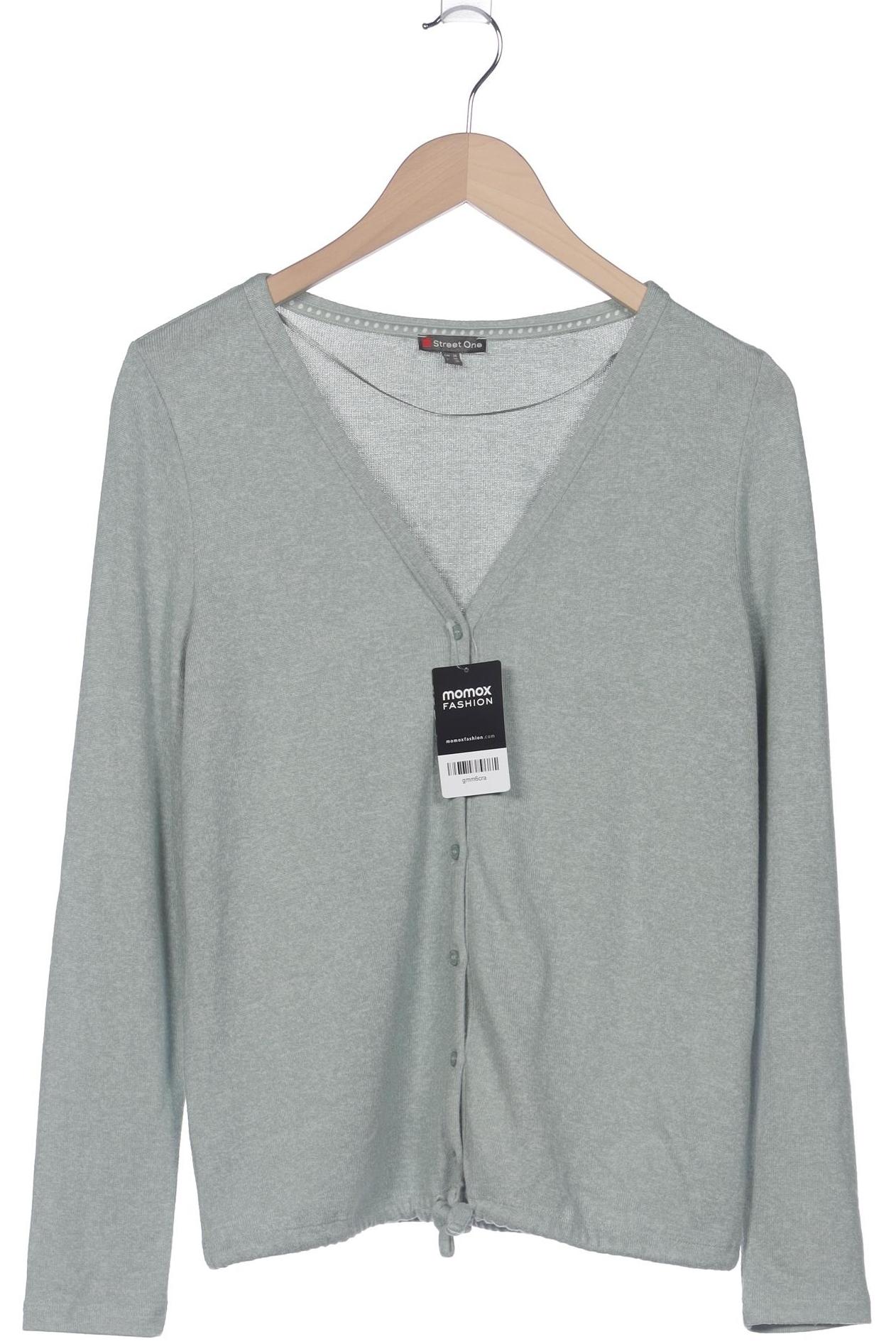 

Street One Damen Strickjacke, grün, Gr. 36