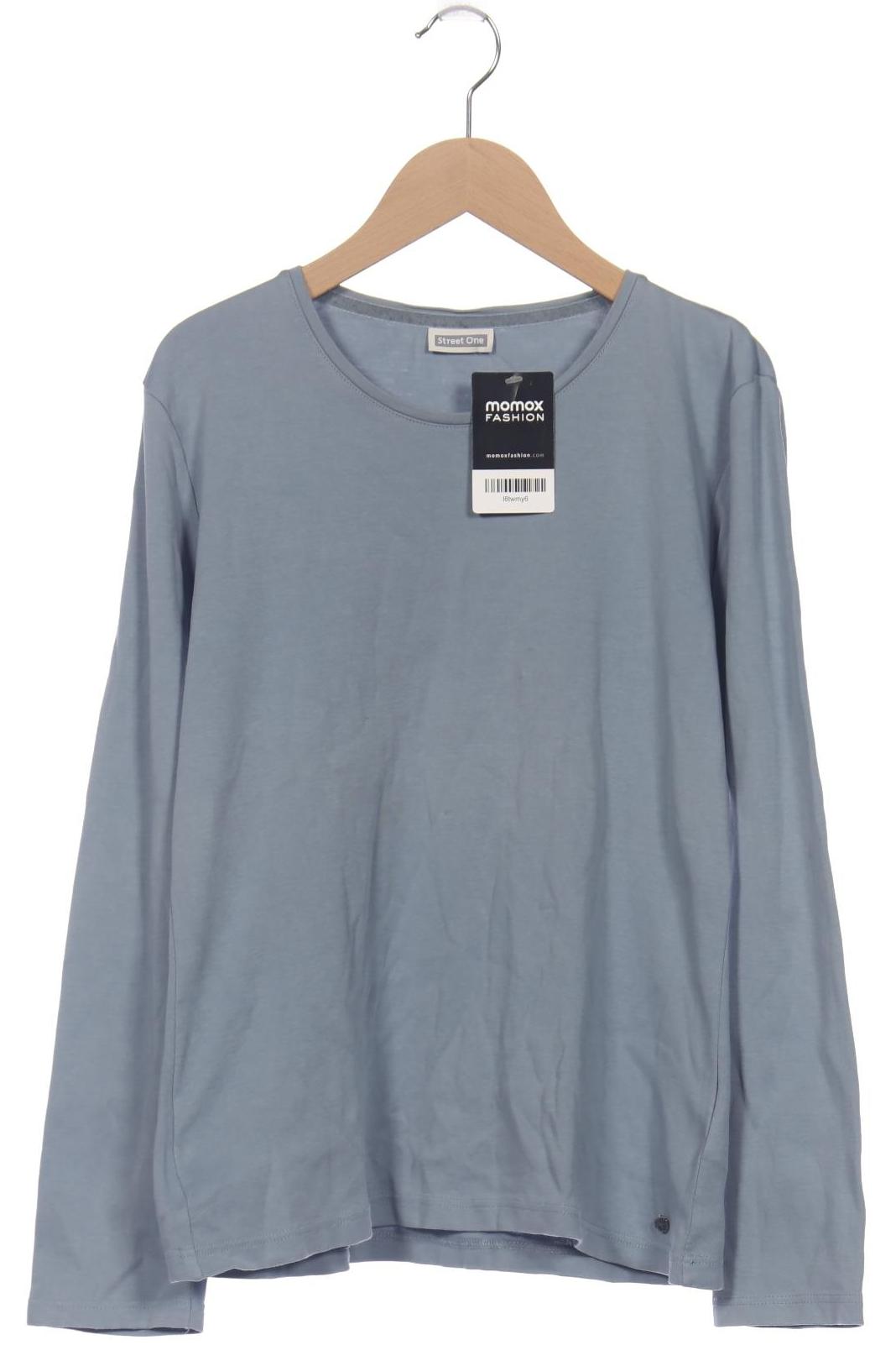 

Street One Damen Langarmshirt, blau, Gr. 44