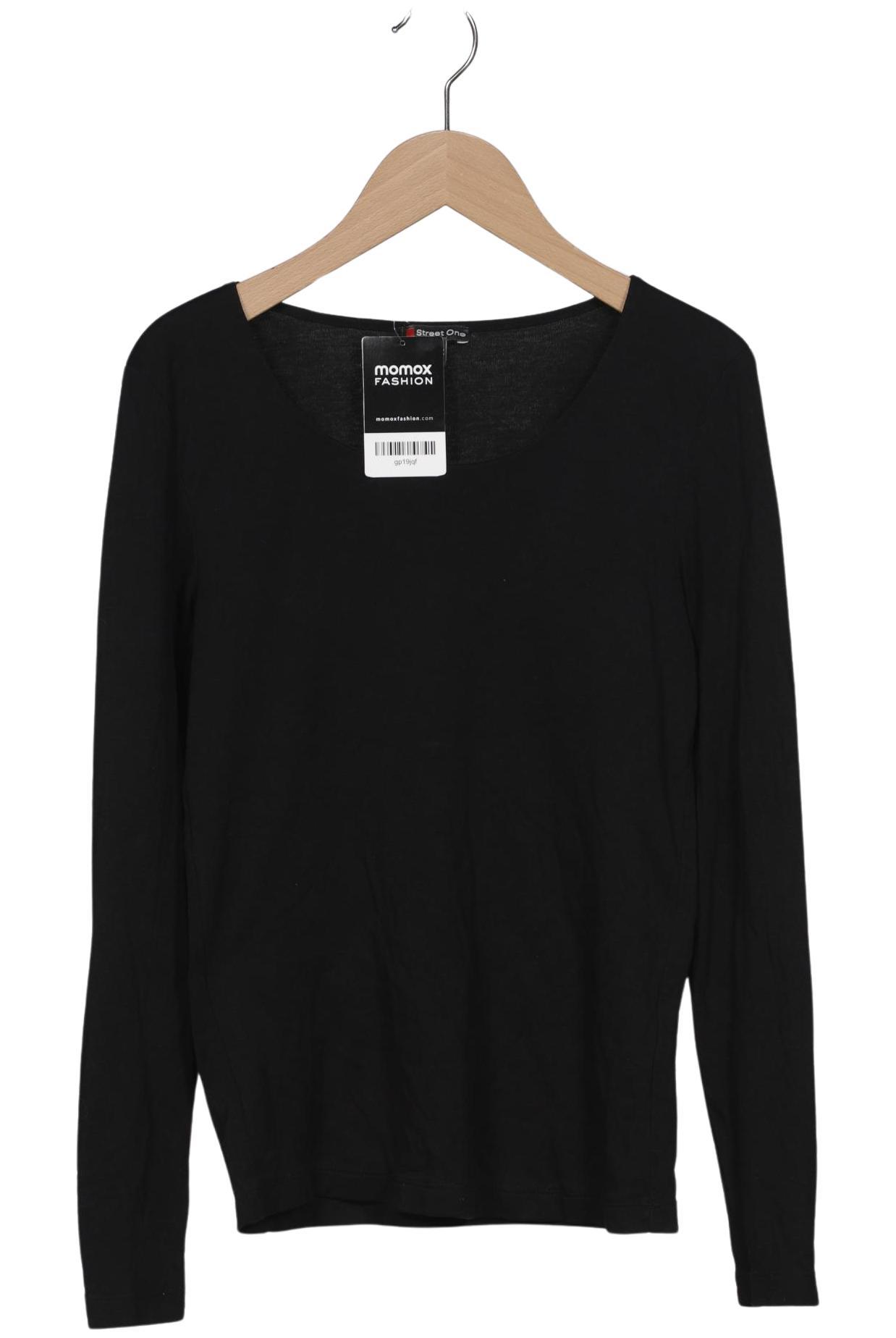 

Street One Damen Langarmshirt, schwarz, Gr. 36