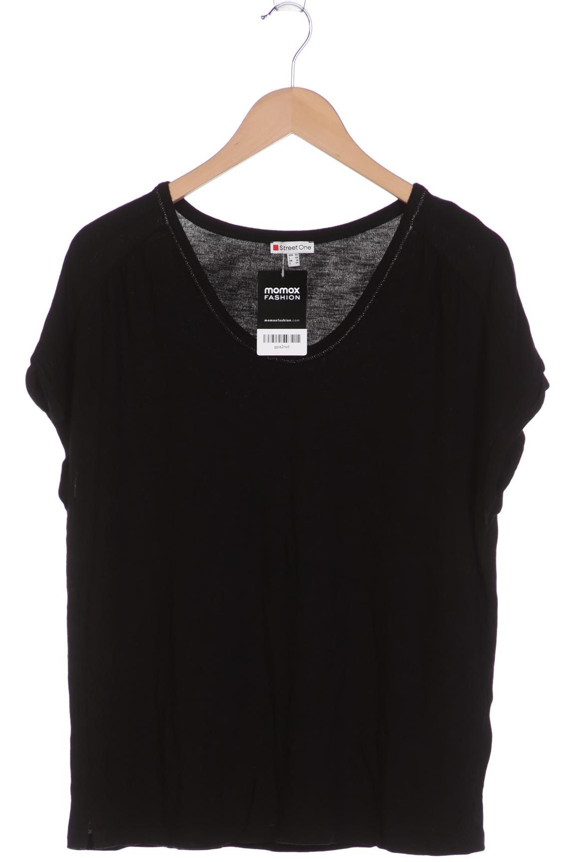 

Street One Damen T-Shirt, schwarz