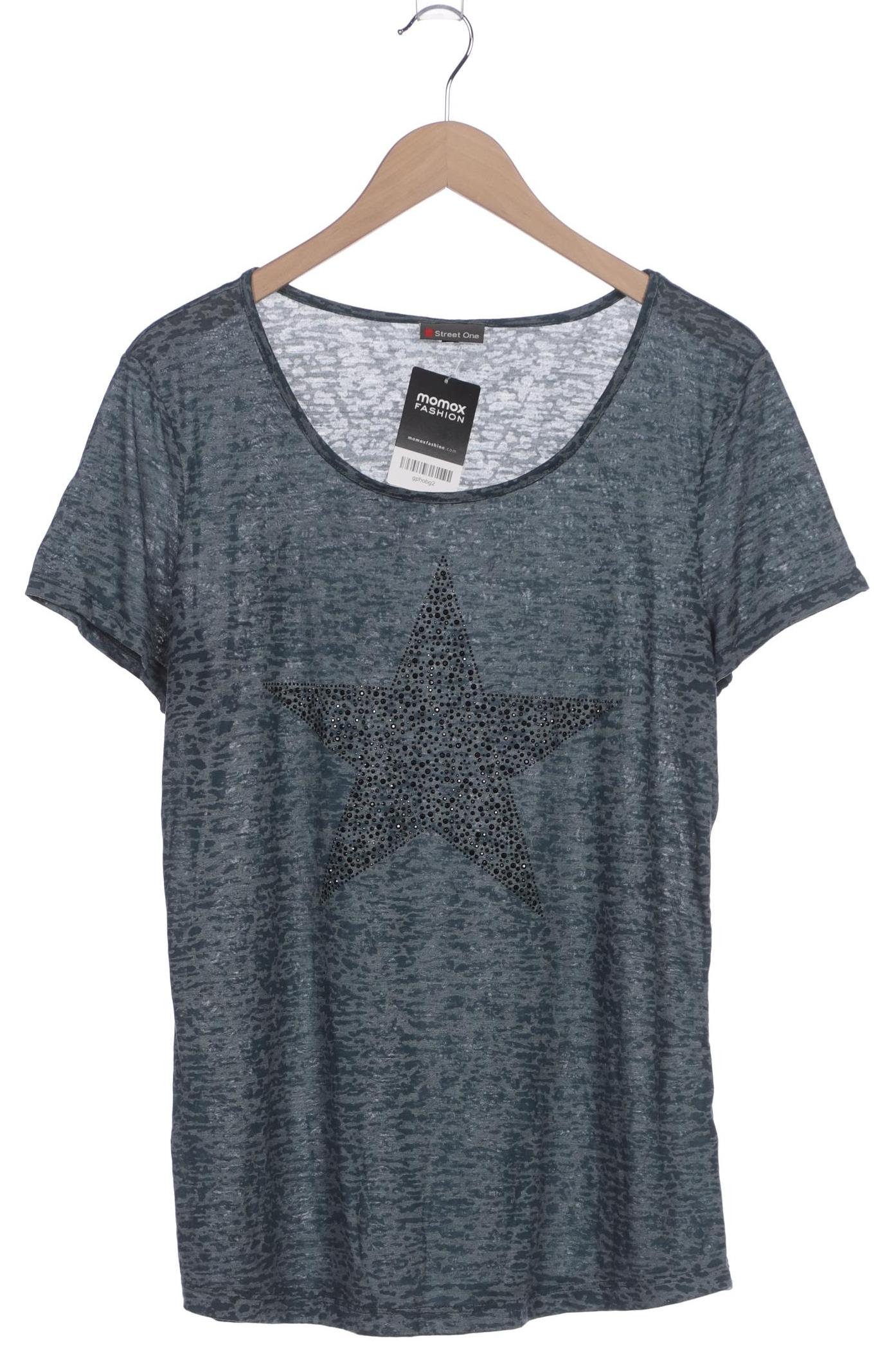 

Street One Damen T-Shirt, türkis, Gr. 44