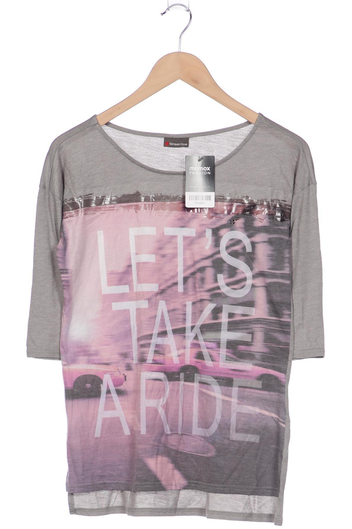 

Street One Damen Langarmshirt, grau, Gr. 38