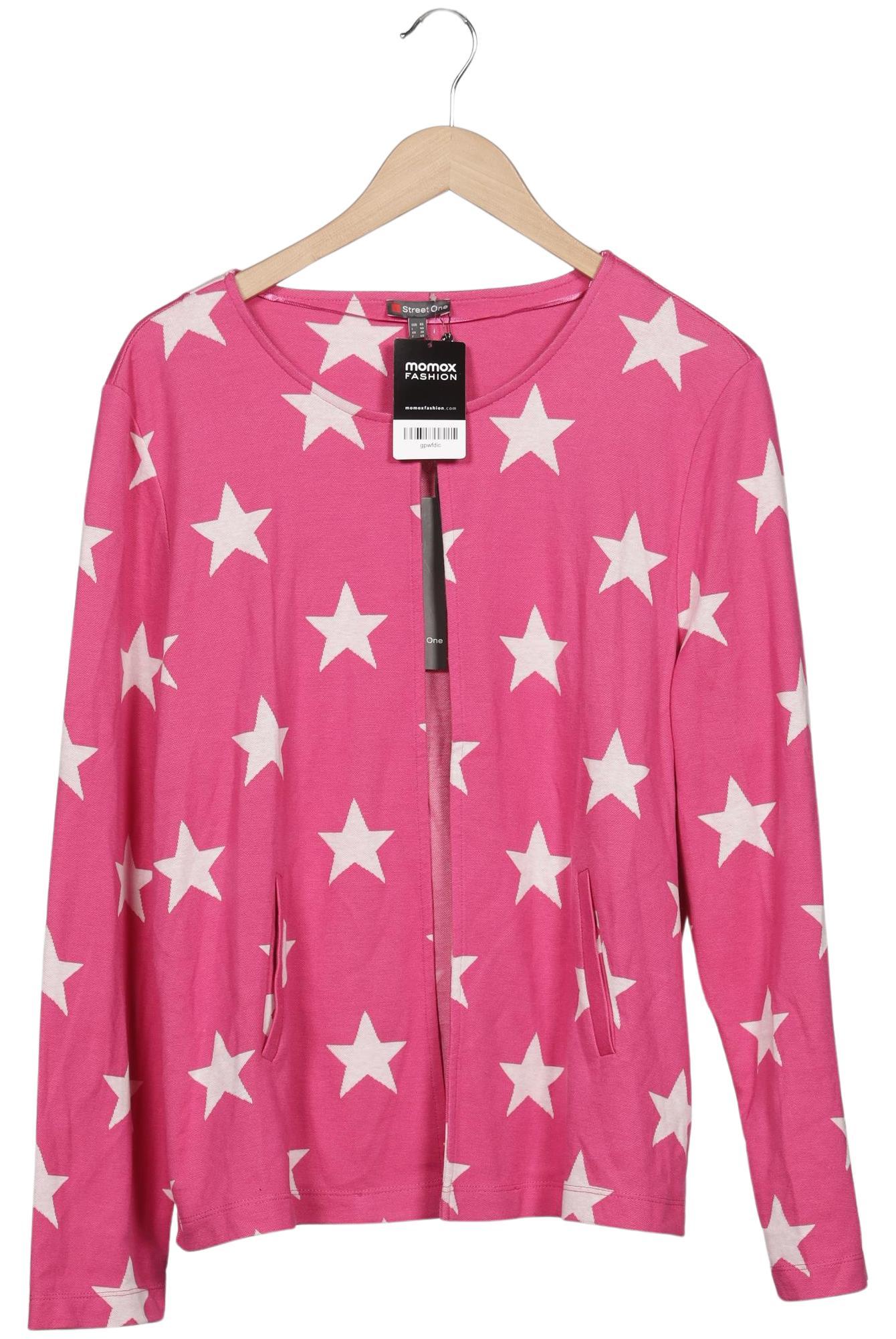 

Street One Damen Strickjacke, pink, Gr. 46