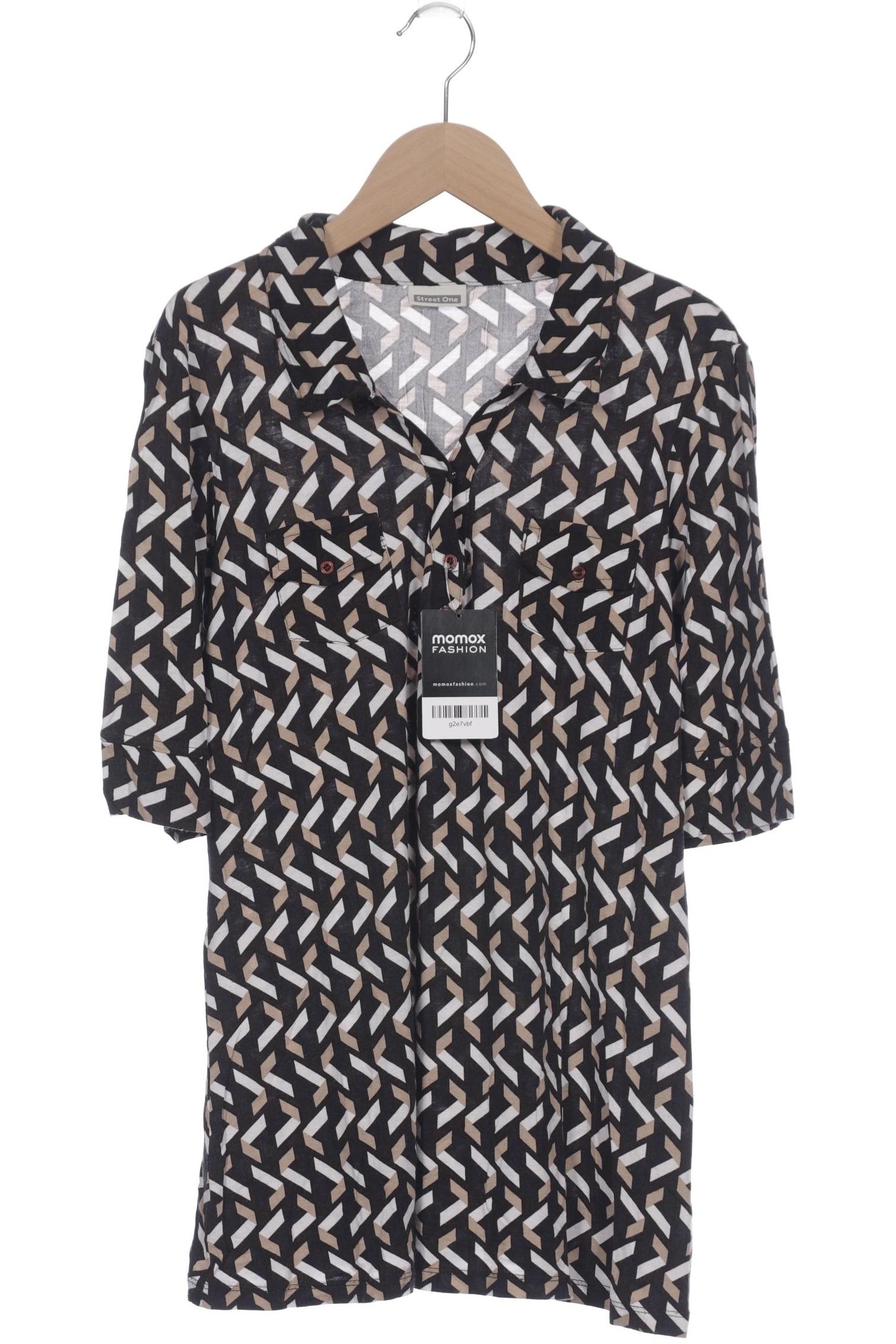 

Street One Damen Poloshirt, mehrfarbig, Gr. 42