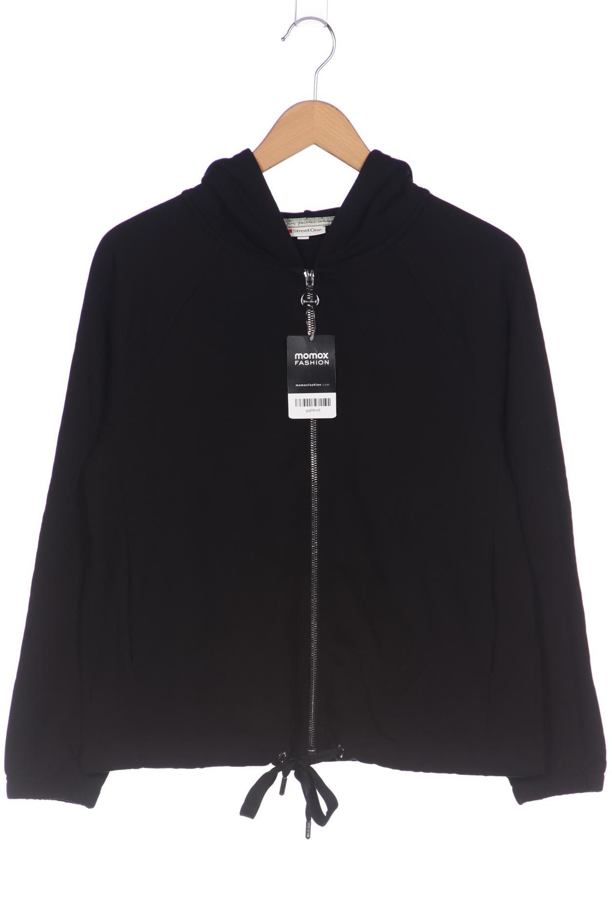 

Street One Damen Kapuzenpullover, schwarz, Gr. 36