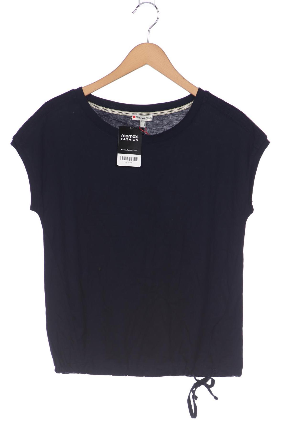 

Street One Damen T-Shirt, marineblau, Gr. 36