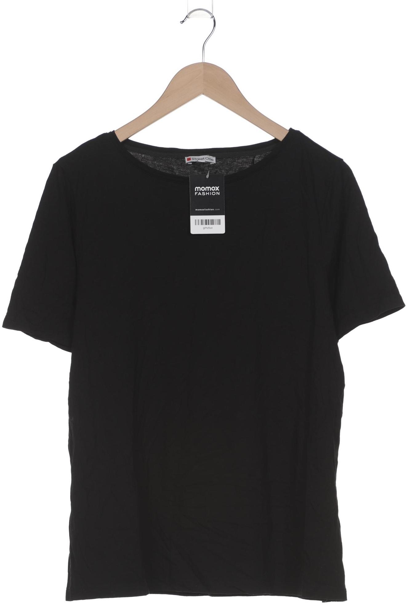 

Street One Damen T-Shirt, schwarz, Gr. 46
