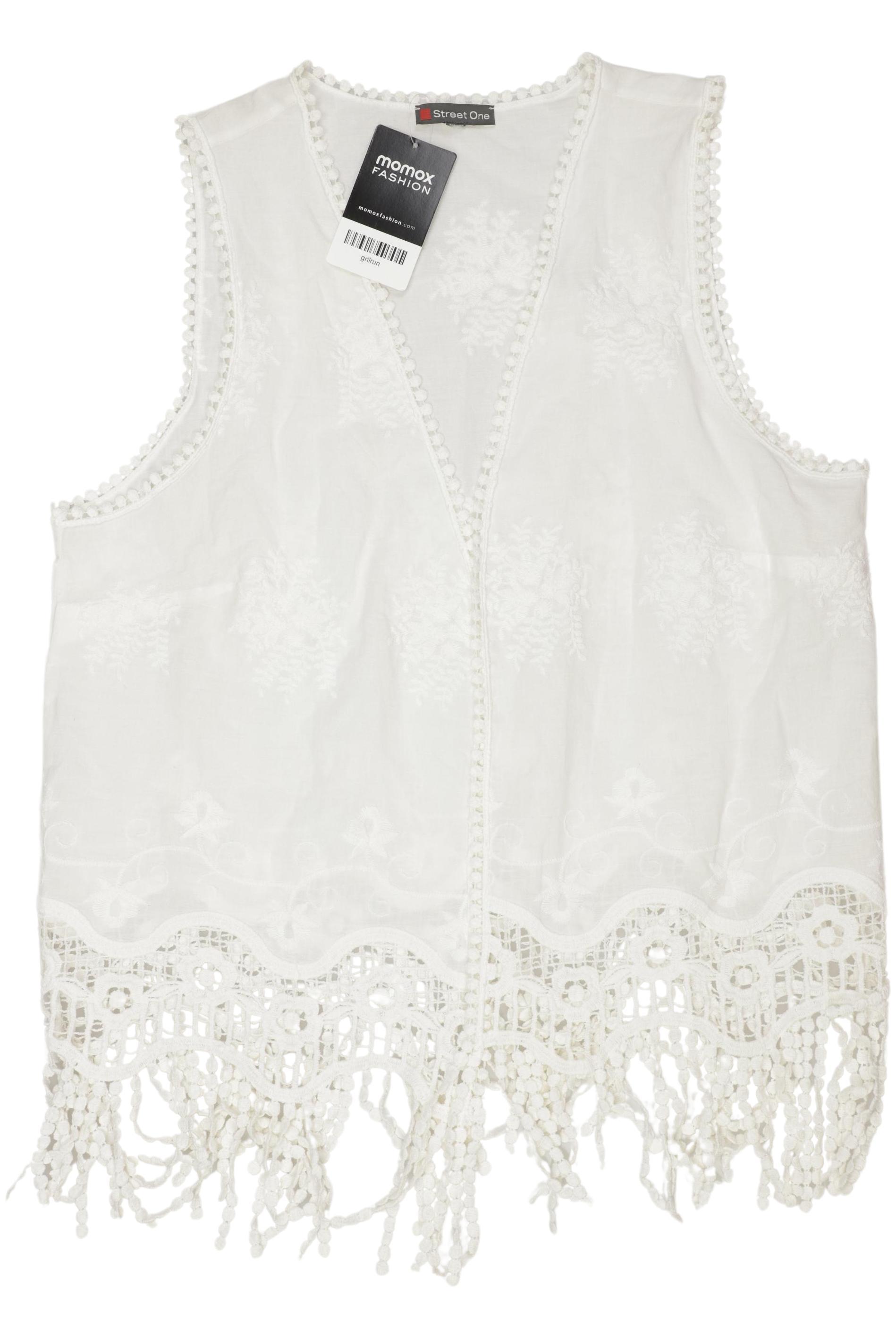 

Street One Damen Weste, weiß, Gr. 38