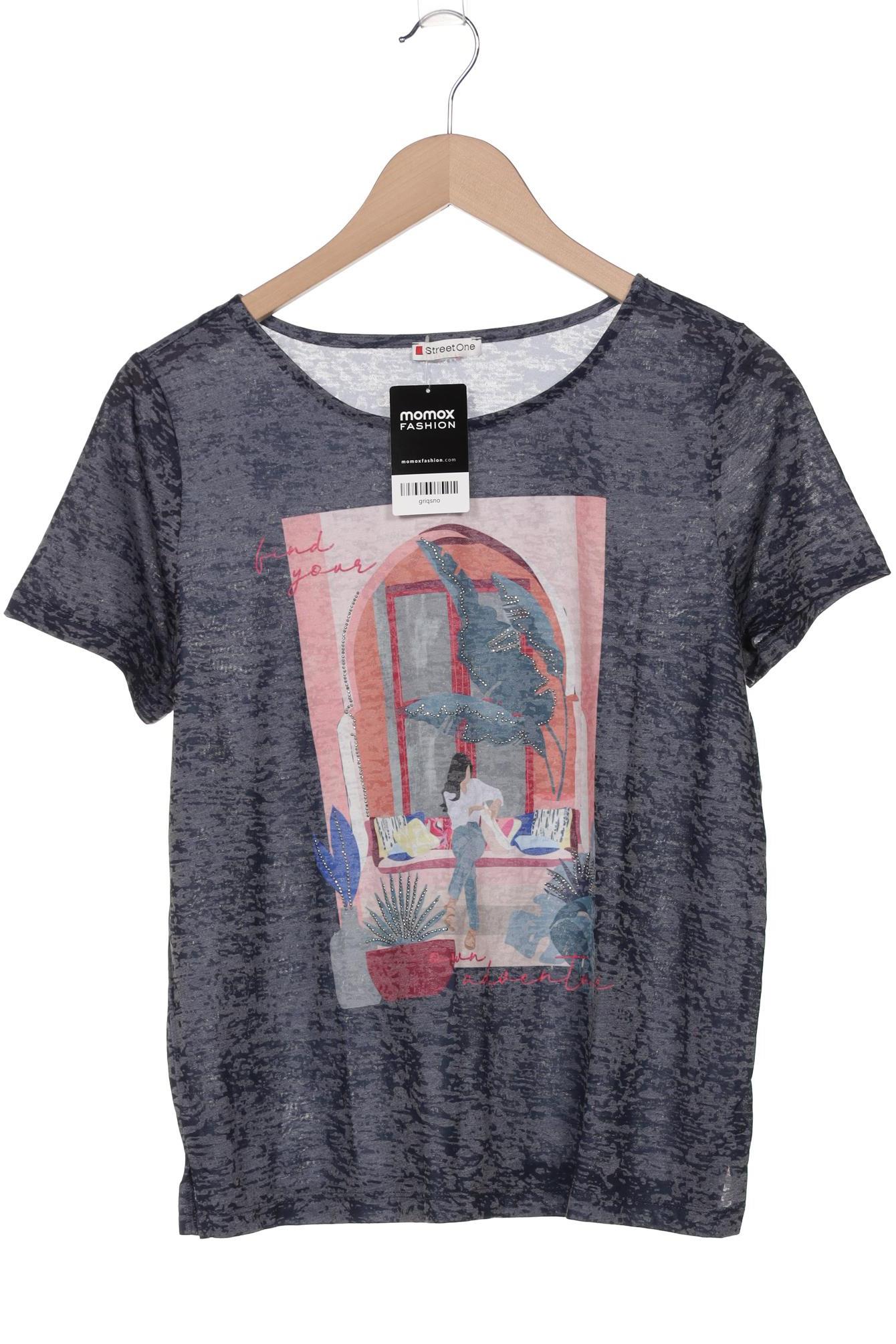 

Street One Damen T-Shirt, marineblau