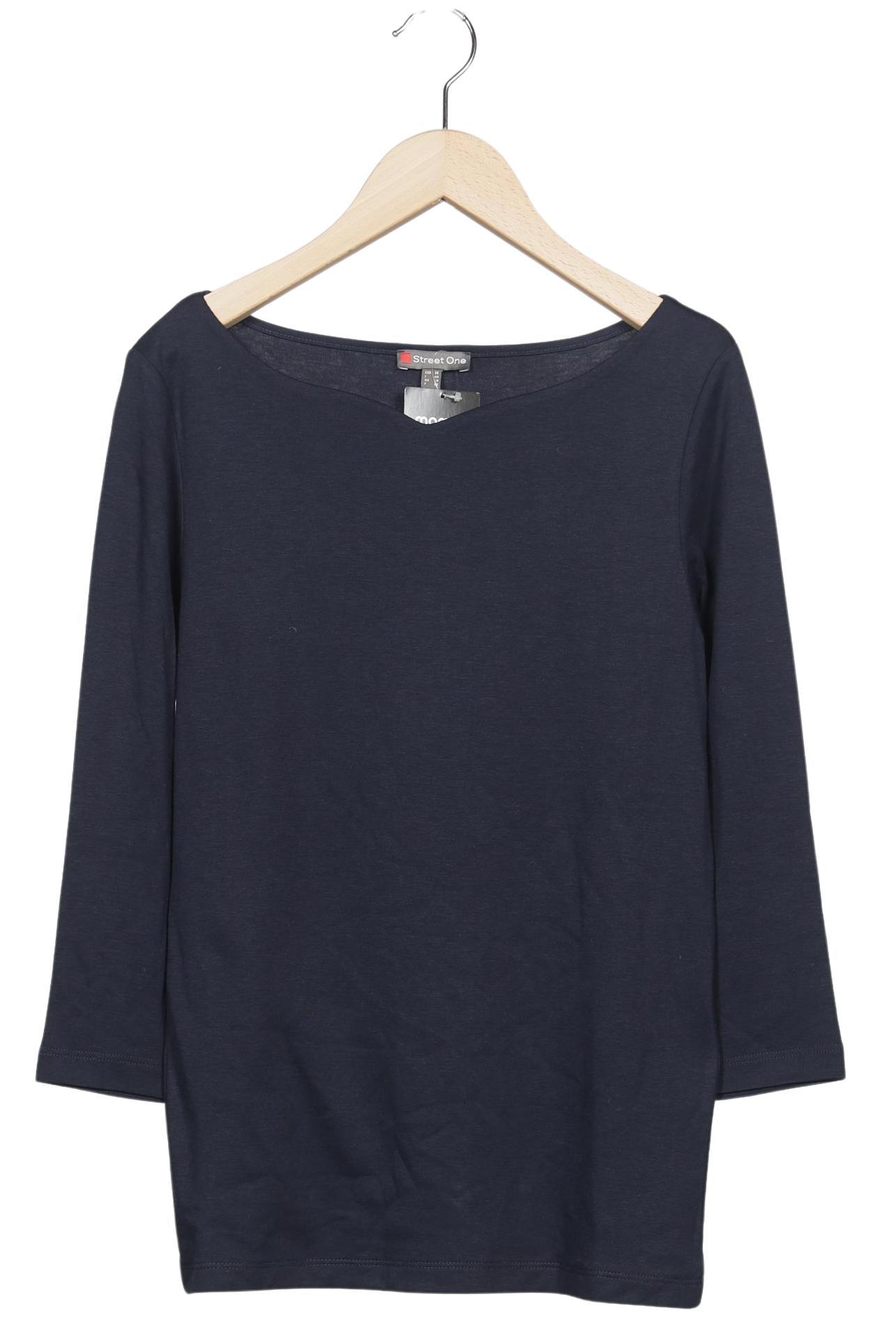 

Street One Damen Langarmshirt, marineblau, Gr. 36
