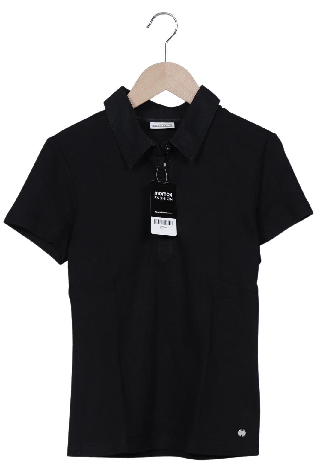 

Street One Damen Poloshirt, schwarz, Gr. 38