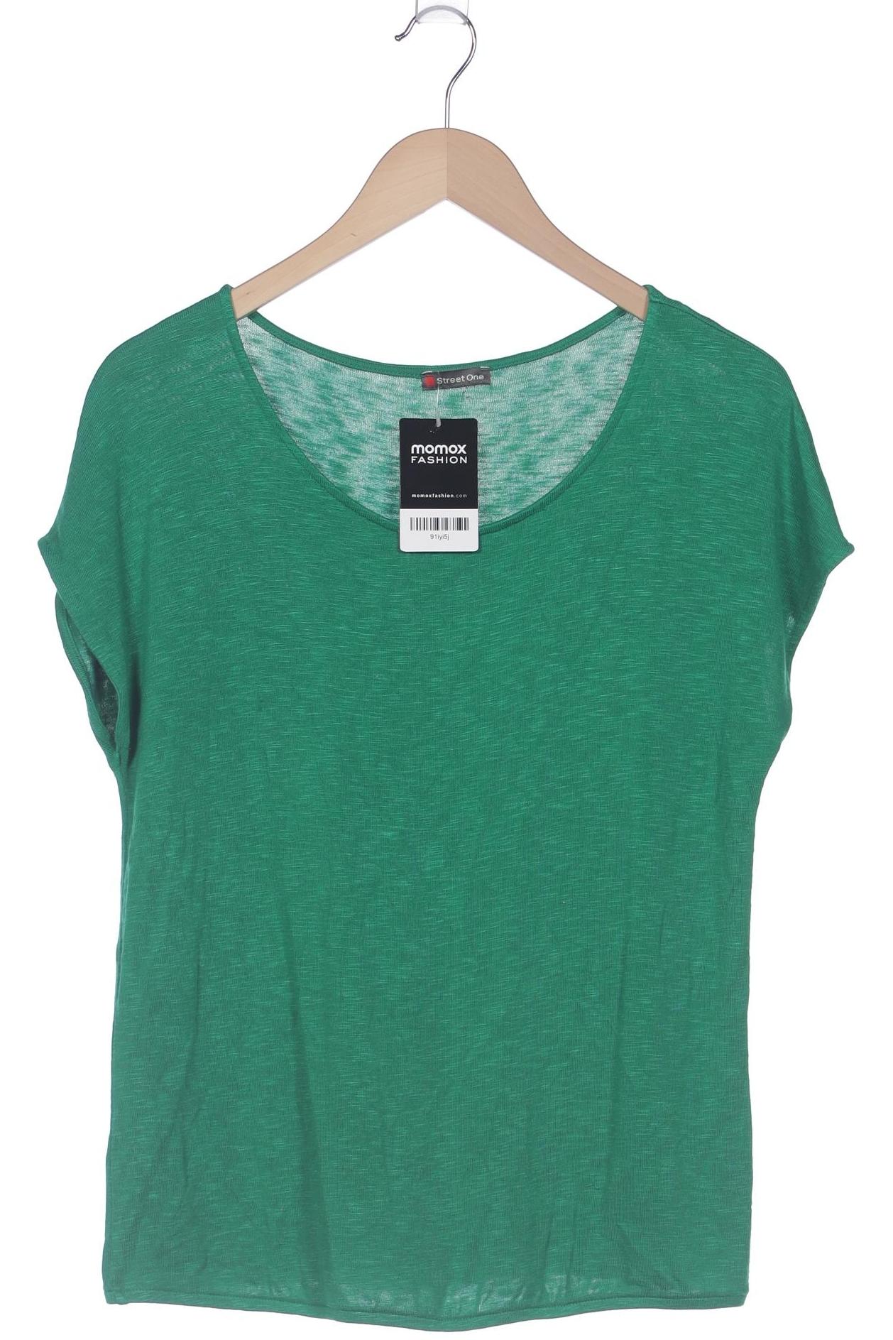 

Street One Damen T-Shirt, grün, Gr. 42