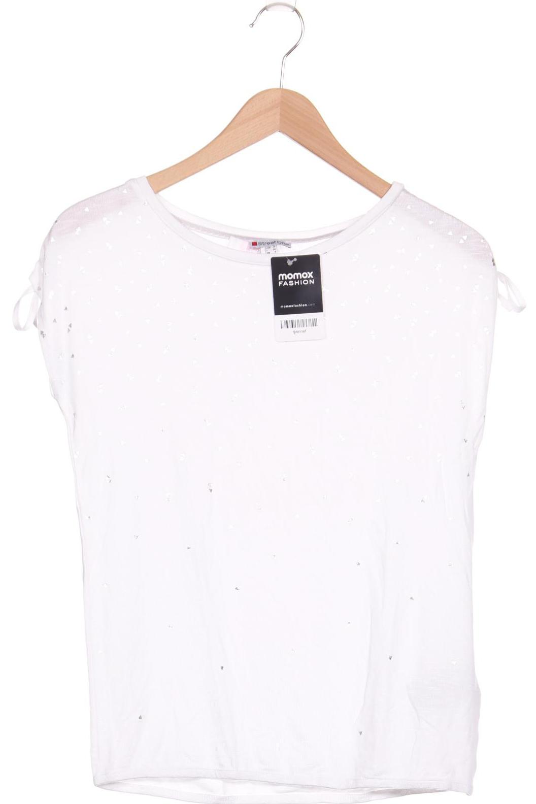 

Street One Damen T-Shirt, weiß, Gr. 34