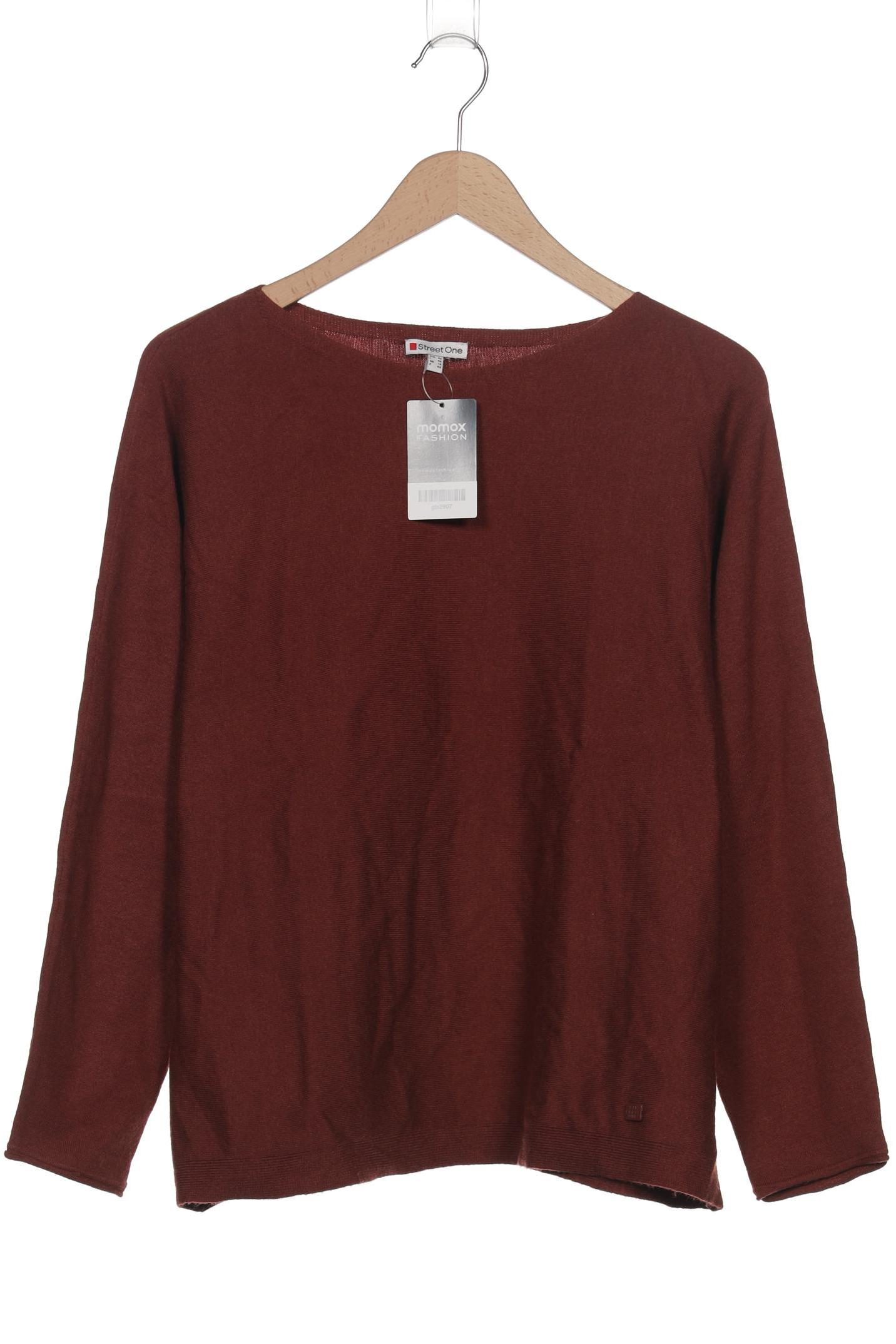 

Street One Damen Pullover, bordeaux, Gr. 42