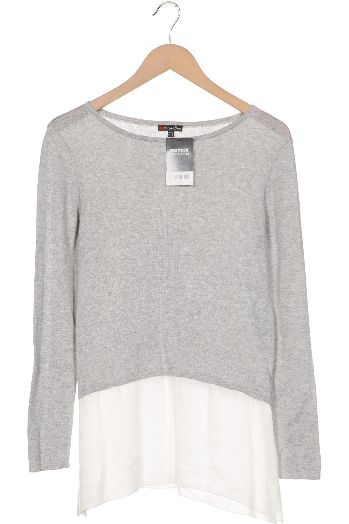 

Street One Damen Pullover, grau, Gr. 36