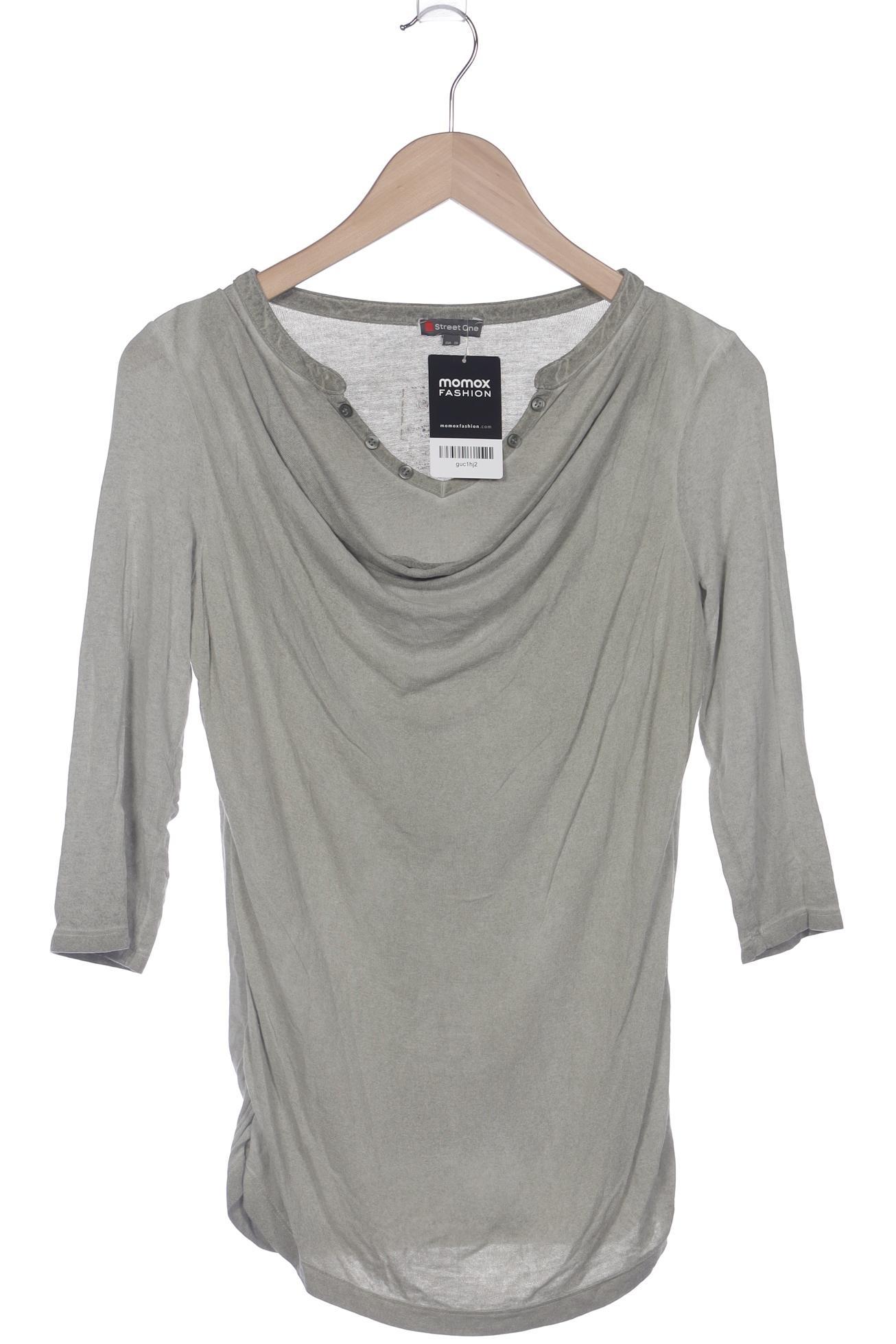 

Street One Damen Langarmshirt, hellgrün, Gr. 36