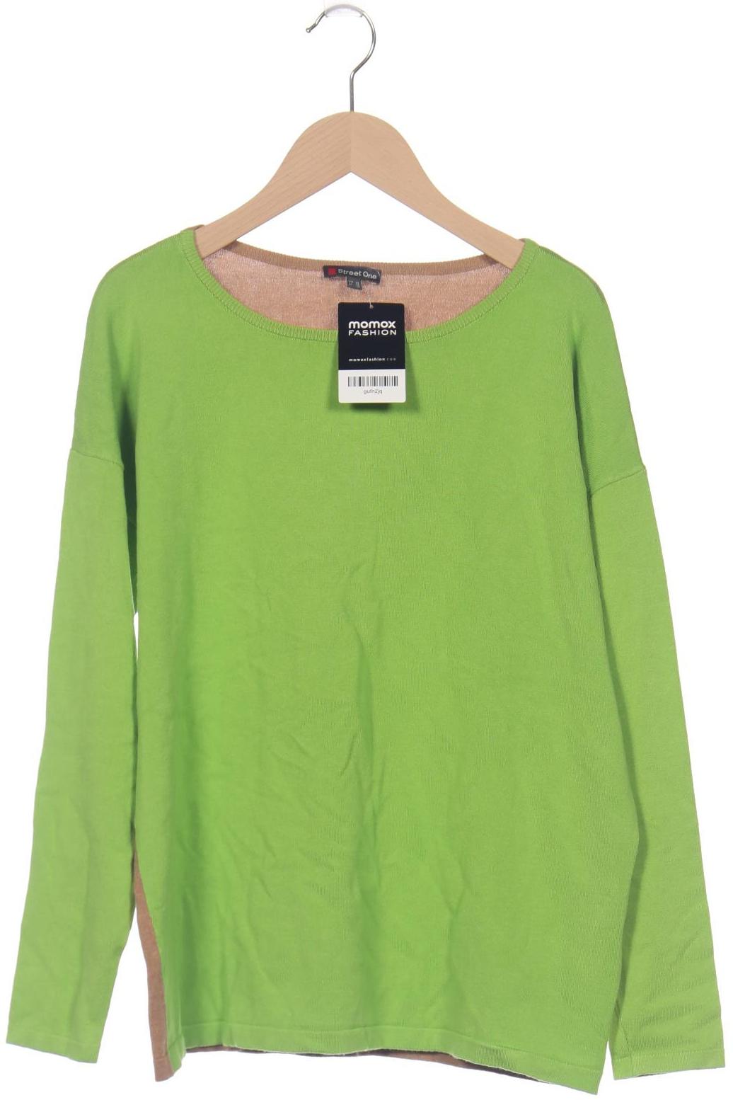 

Street One Damen Pullover, grün, Gr. 38
