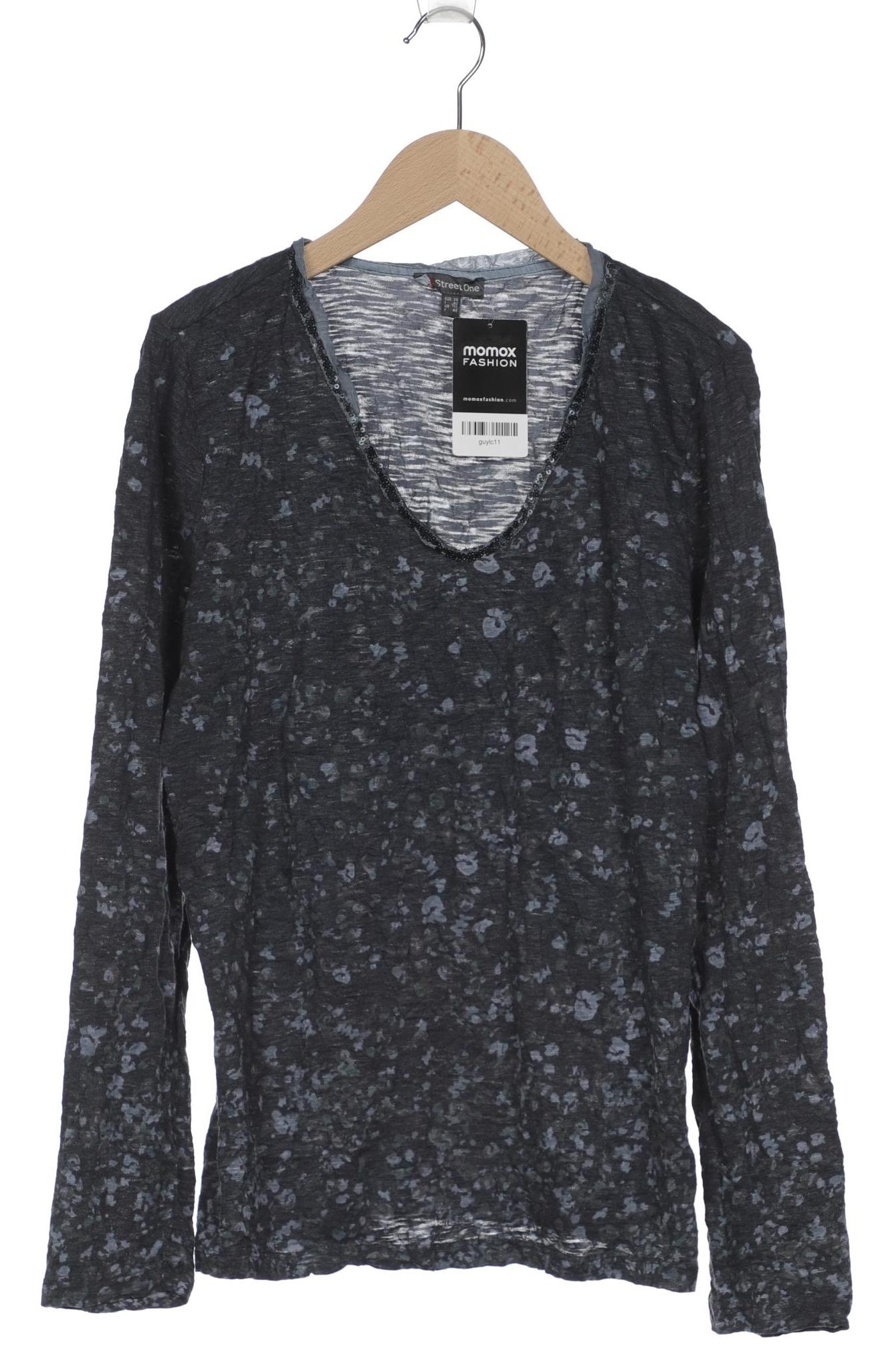 

Street One Damen Langarmshirt, marineblau, Gr. 38