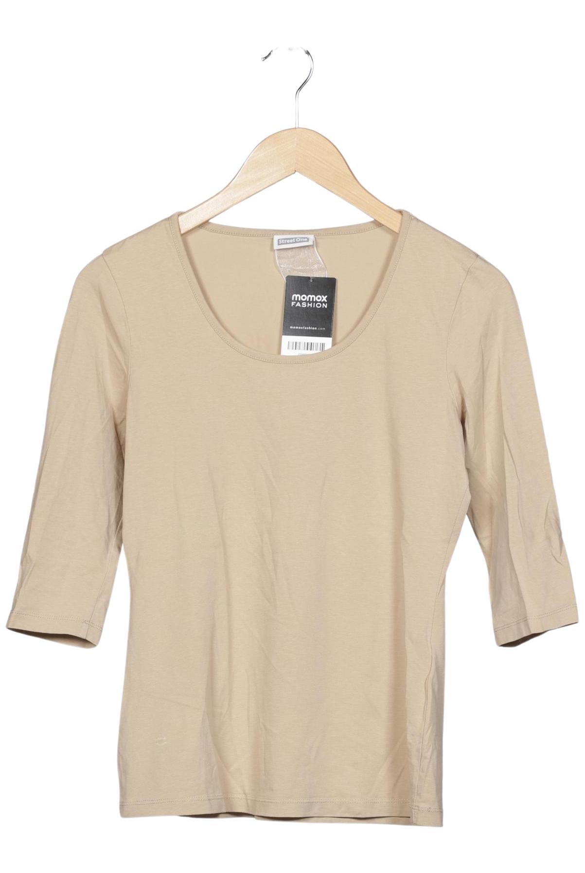 

Street One Damen Langarmshirt, beige, Gr. 38