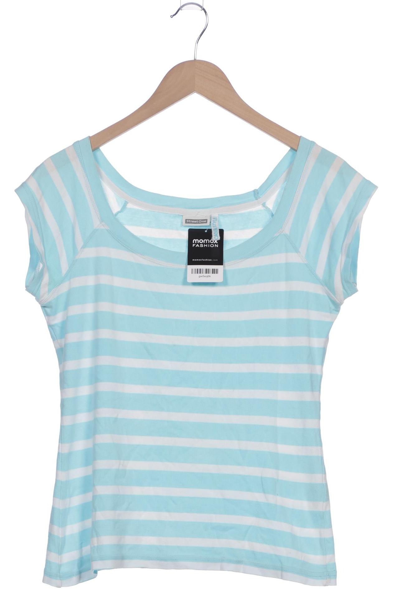 

Street One Damen T-Shirt, hellblau, Gr. 42