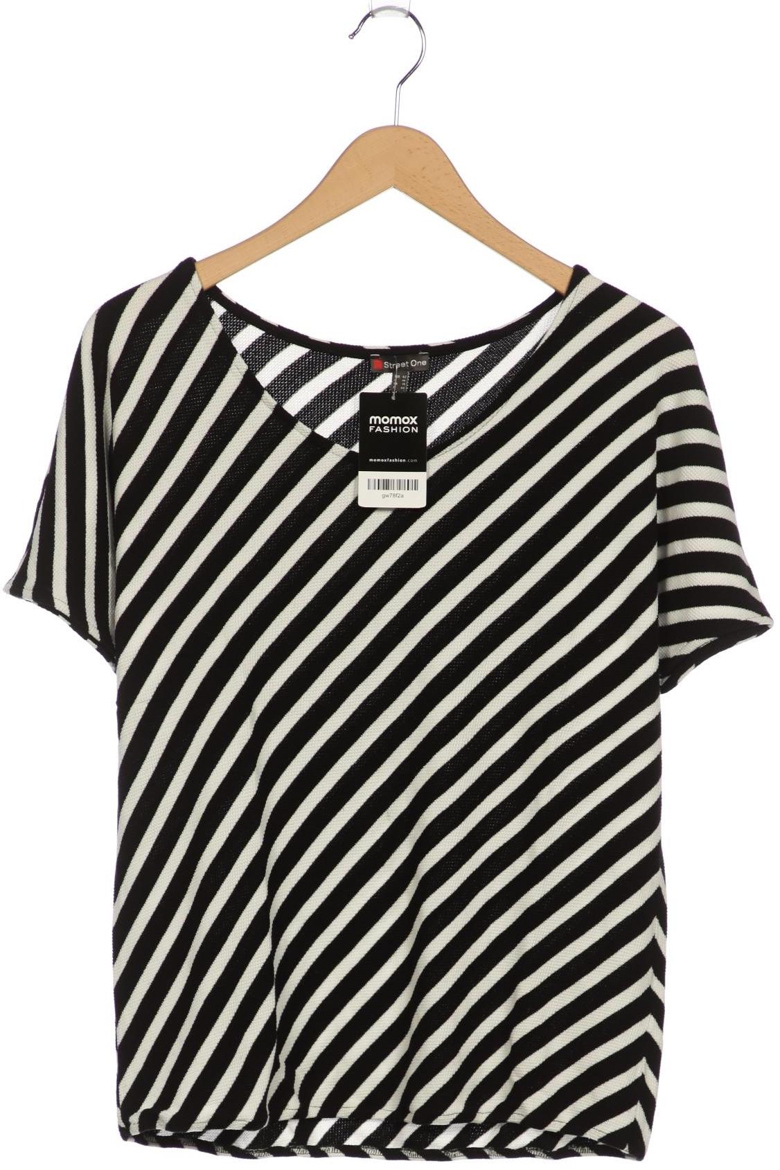 

Street One Damen T-Shirt, schwarz, Gr. 42