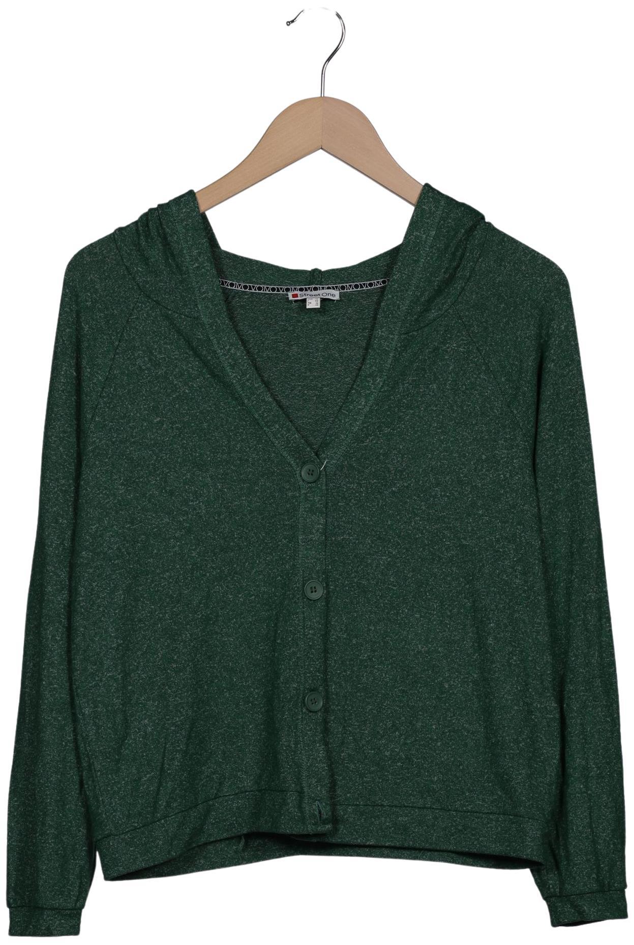 

Street One Damen Strickjacke, grün, Gr. 36