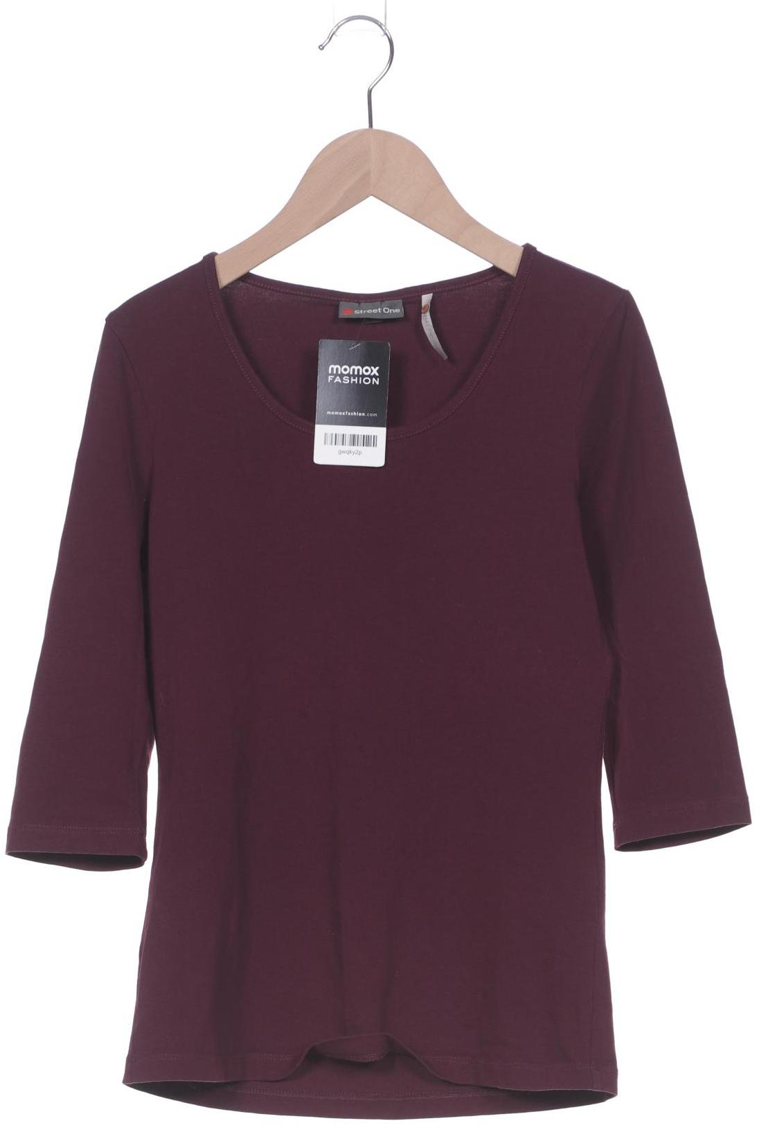 

Street One Damen T-Shirt, bordeaux, Gr. 36