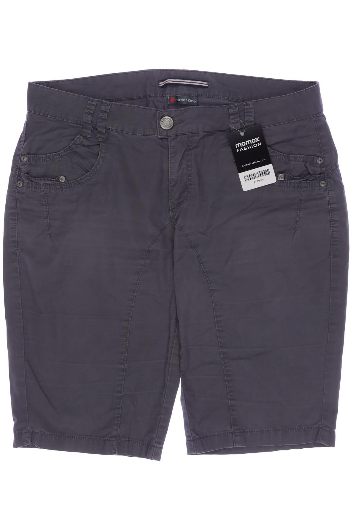 

Street One Damen Shorts, grau, Gr. 38