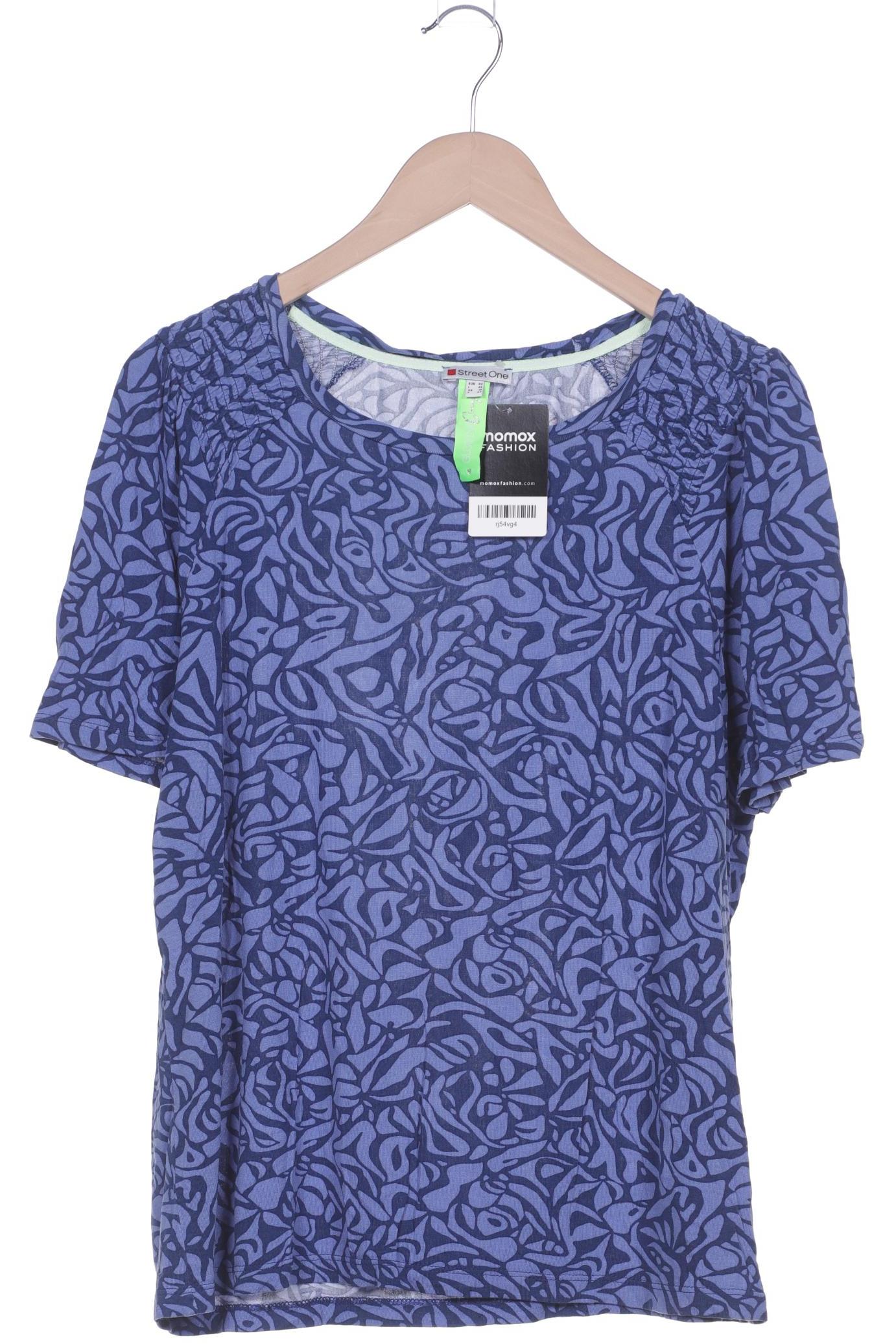 

Street One Damen T-Shirt, blau, Gr. 42
